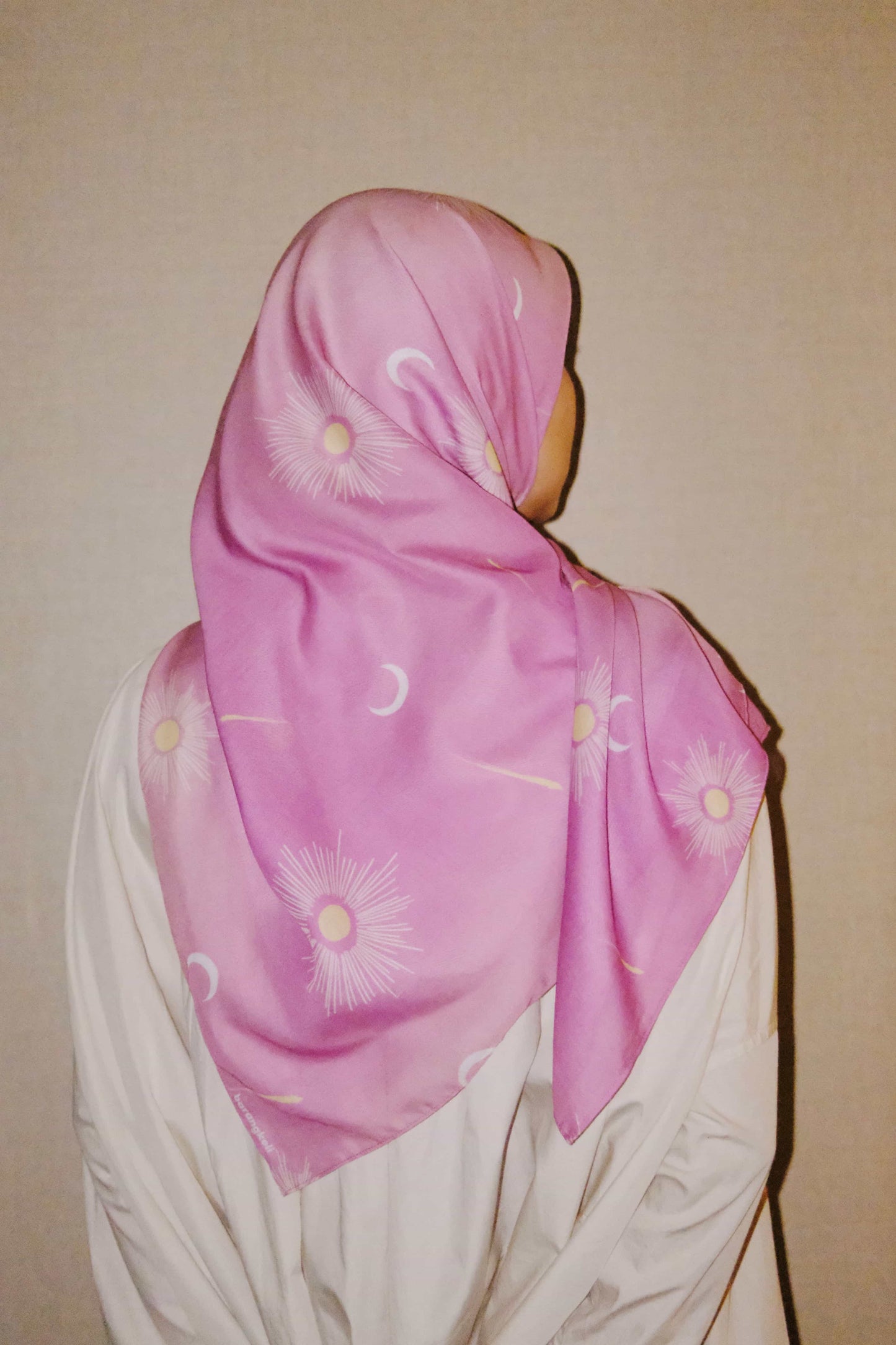 Halo Blush Square Scarf