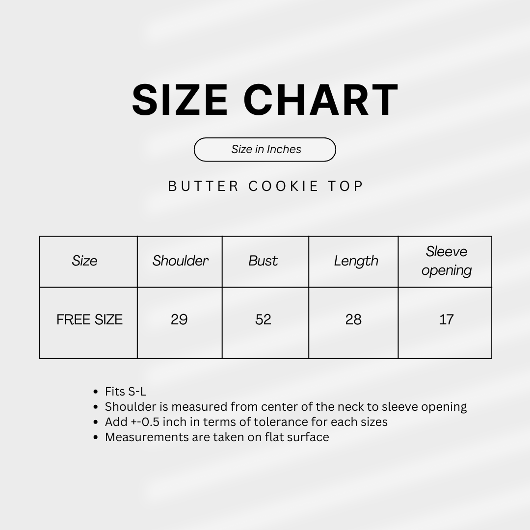 Butter Cookie Top