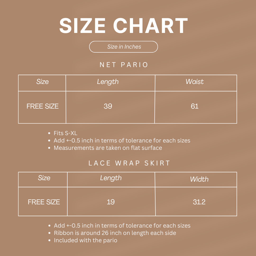 Net Lace Pario Skirt