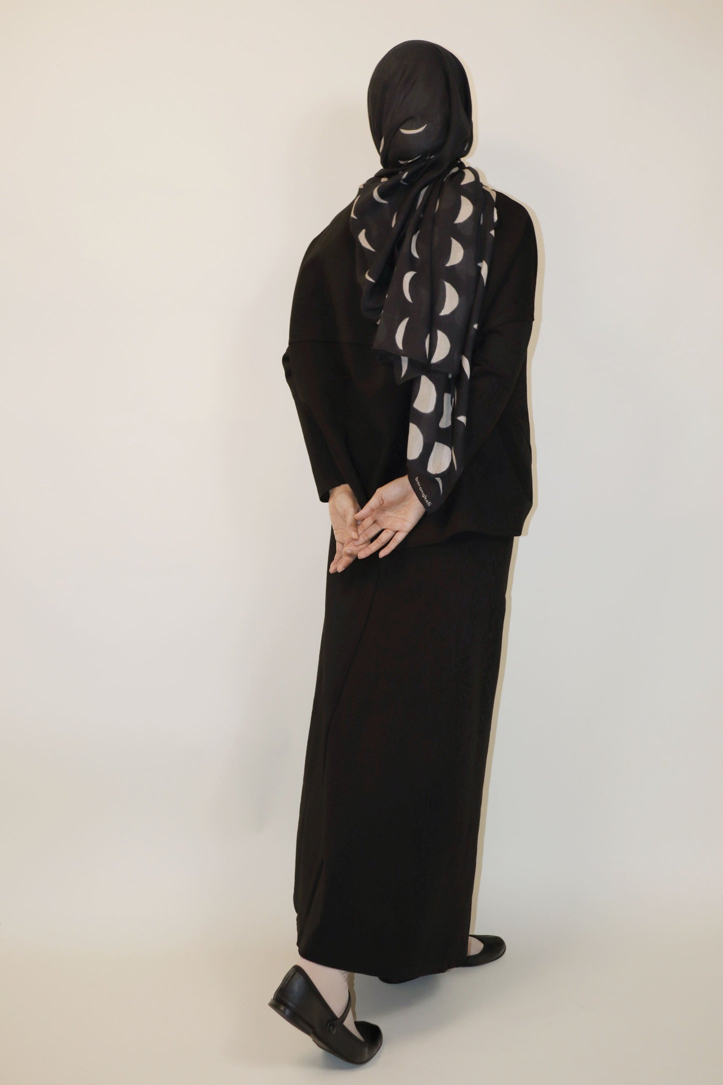 Gerhana Skirt in Noir