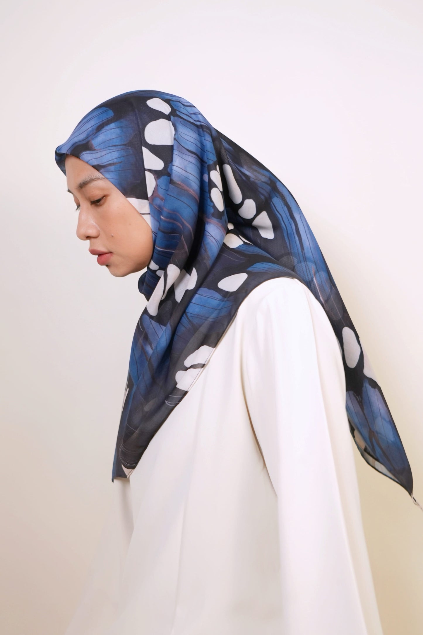 Aqua Yara Square Scarf