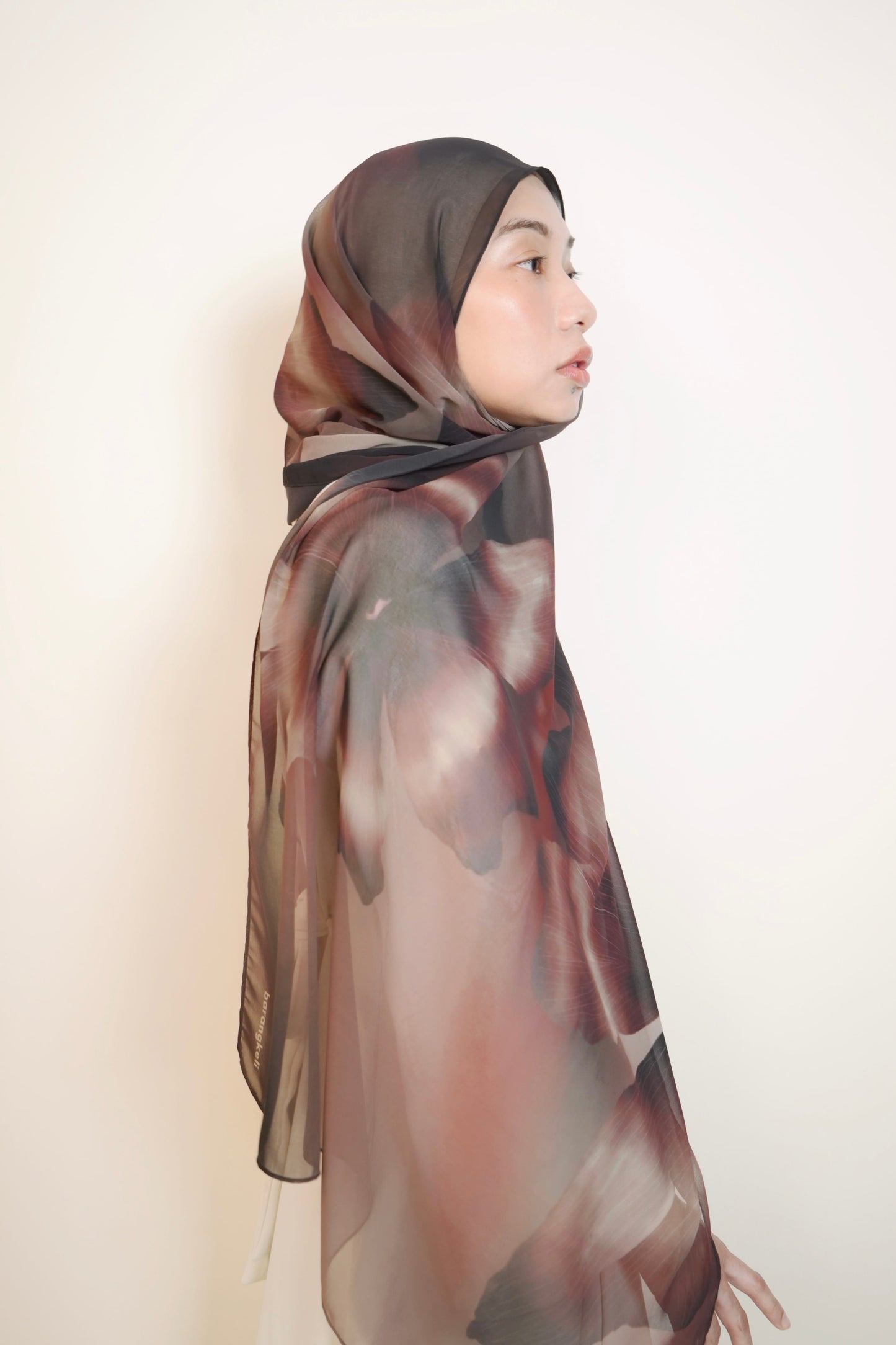 Aubra Chiffon Silk Shawl