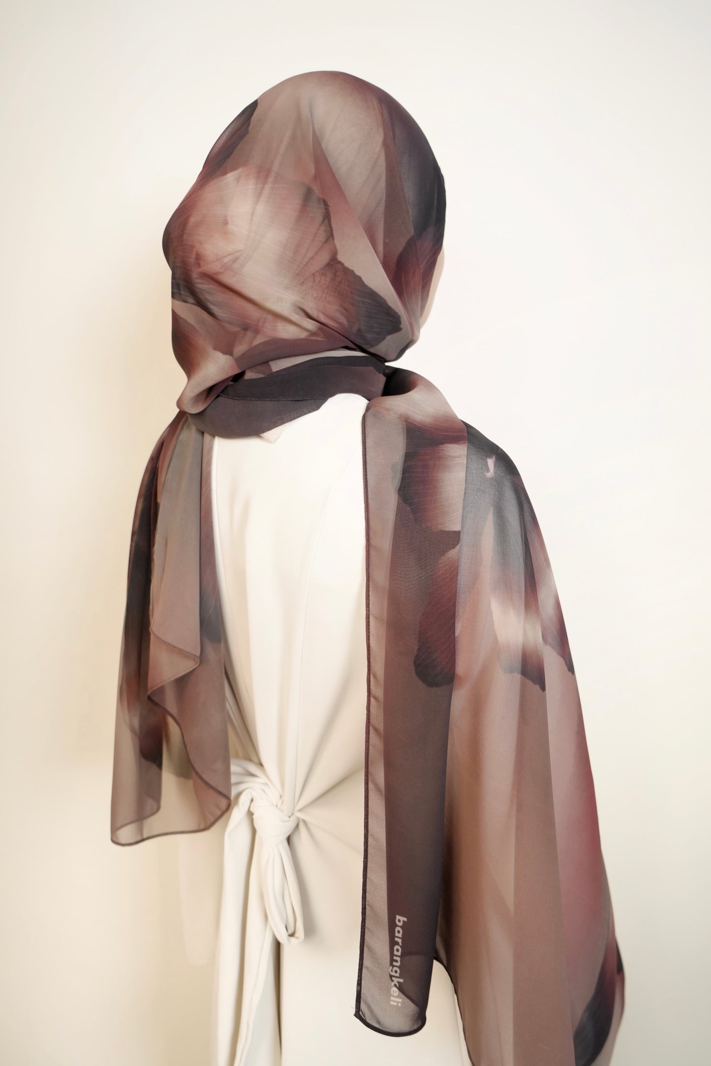 Aubra Chiffon Silk Shawl