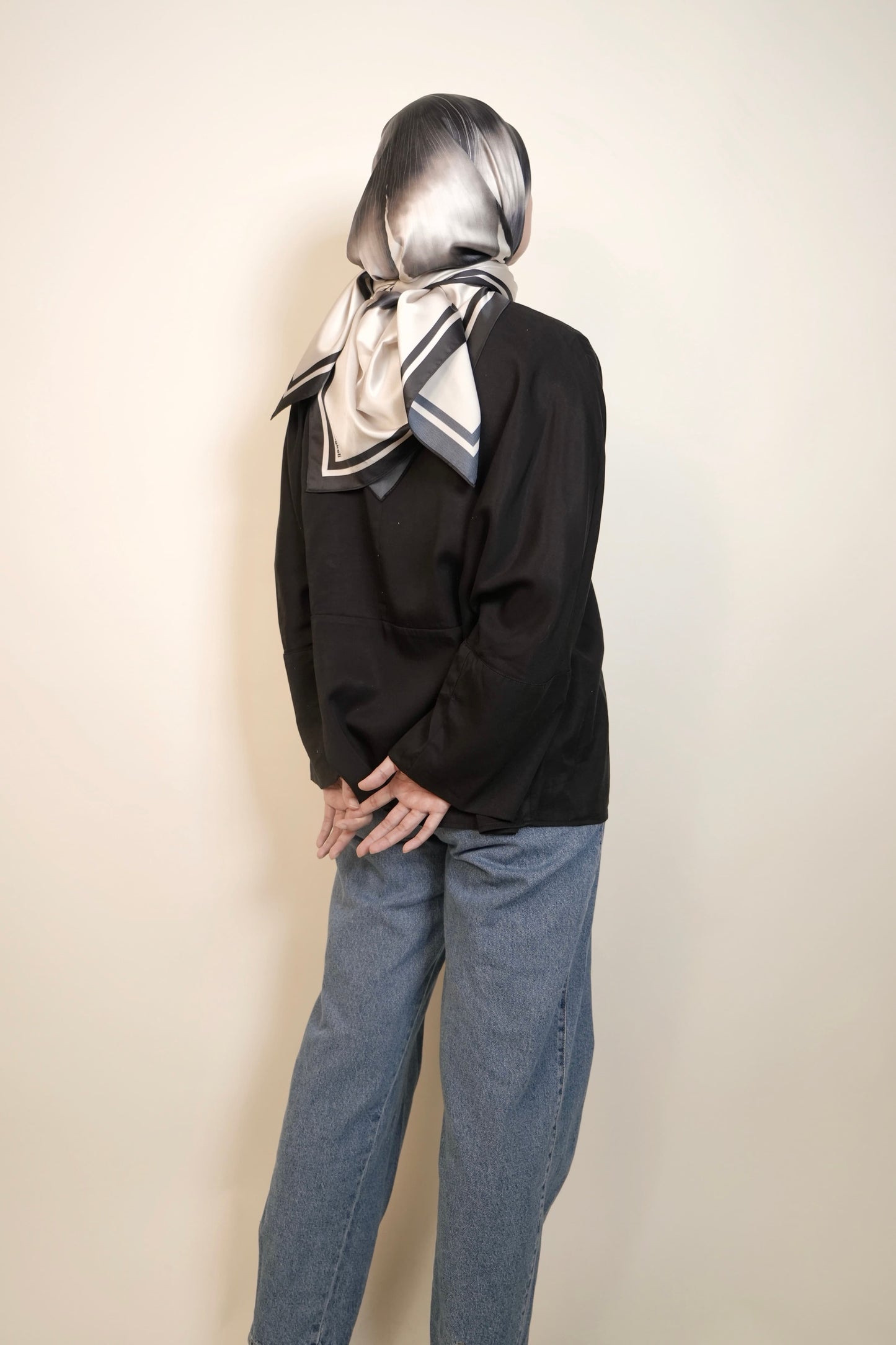 Munge Oversized Shirt in Black