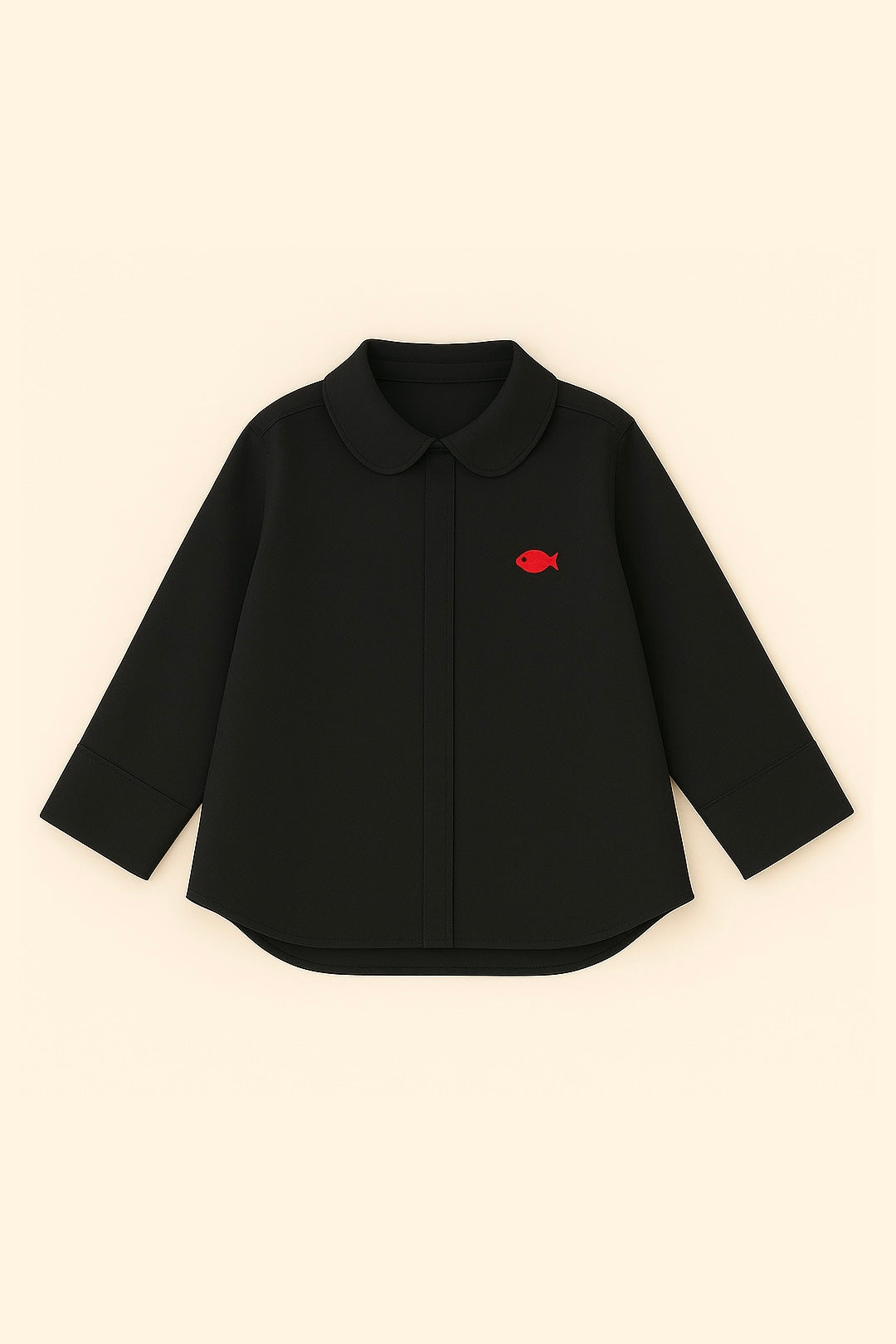 Munge Oversized Shirt in Black