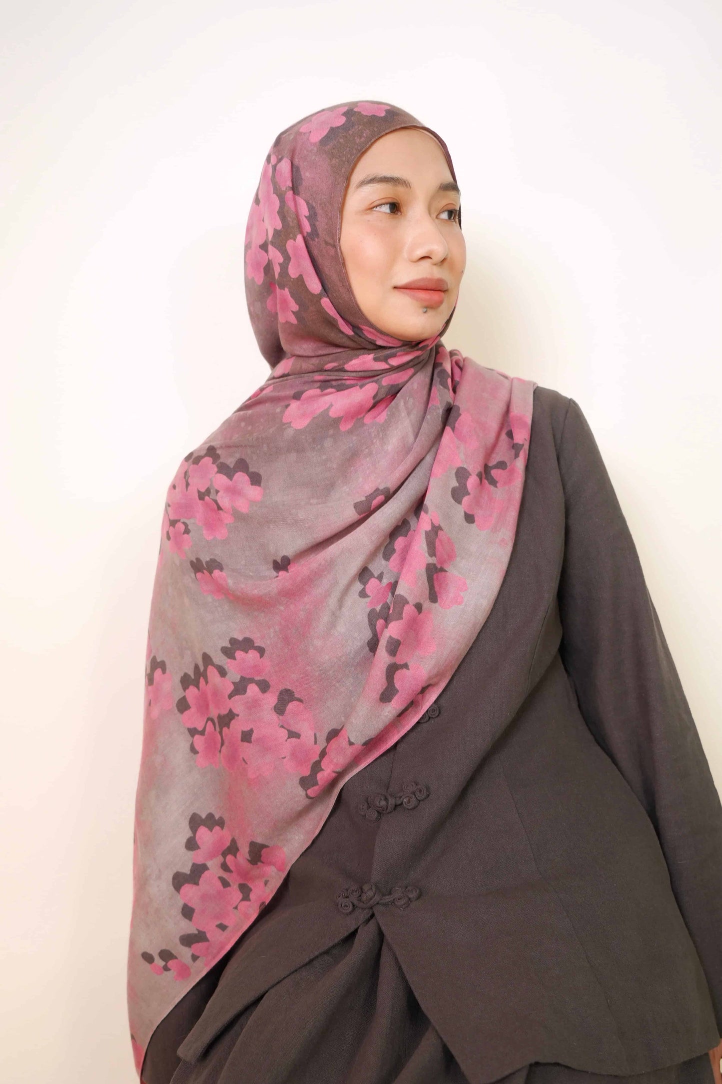 Haizakura Ombre Modal Shawl