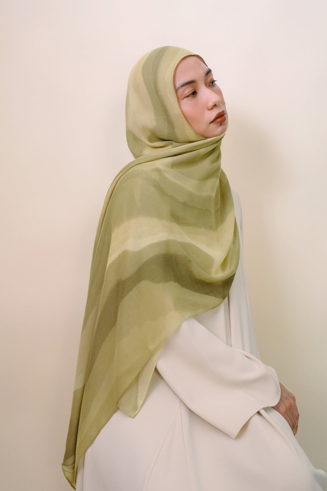 Matcha Spill Modal Shawl