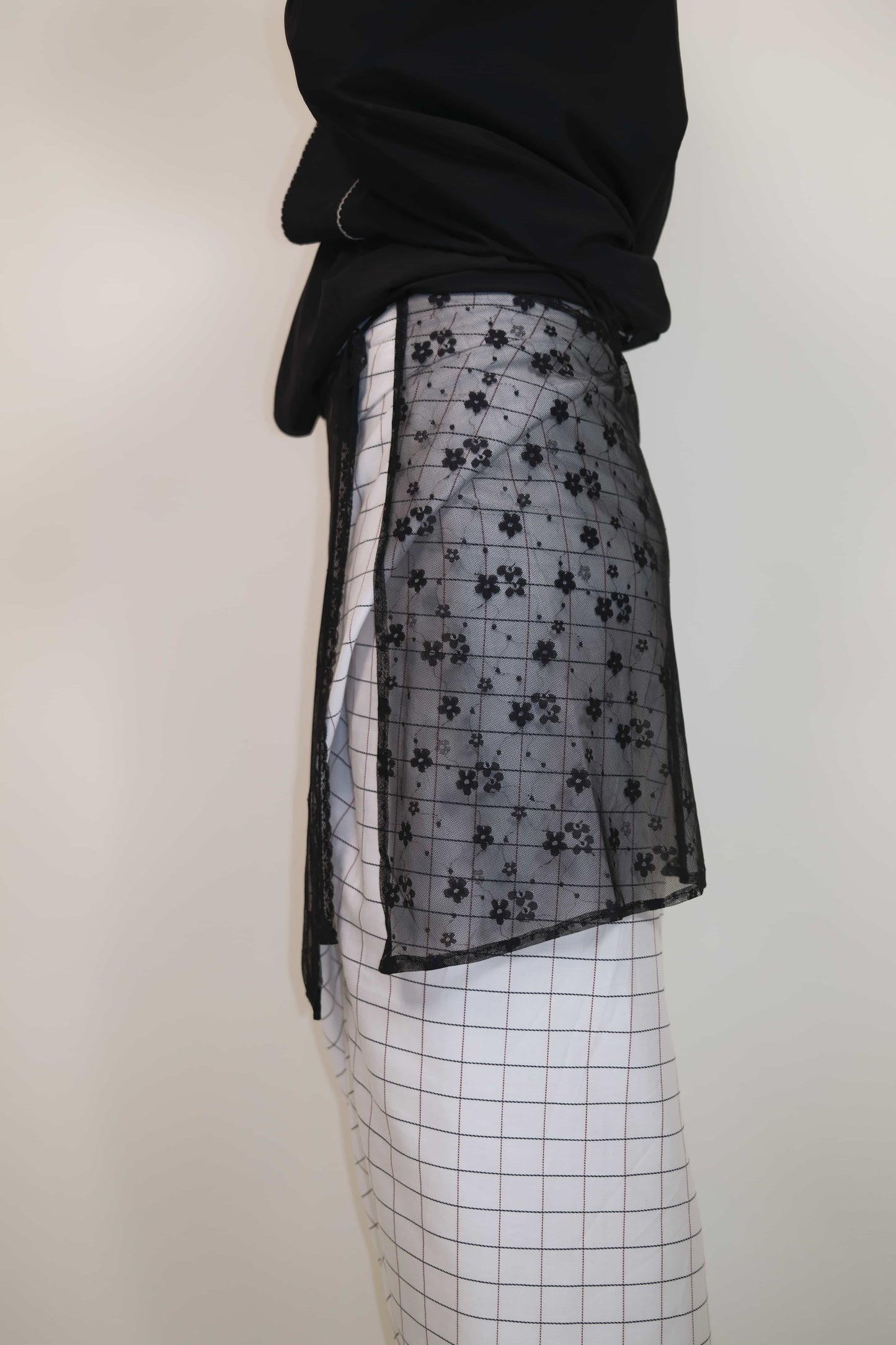 Net Lace Pario Skirt
