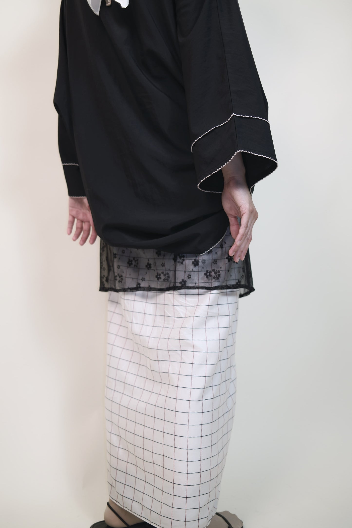 Net Lace Pario Skirt