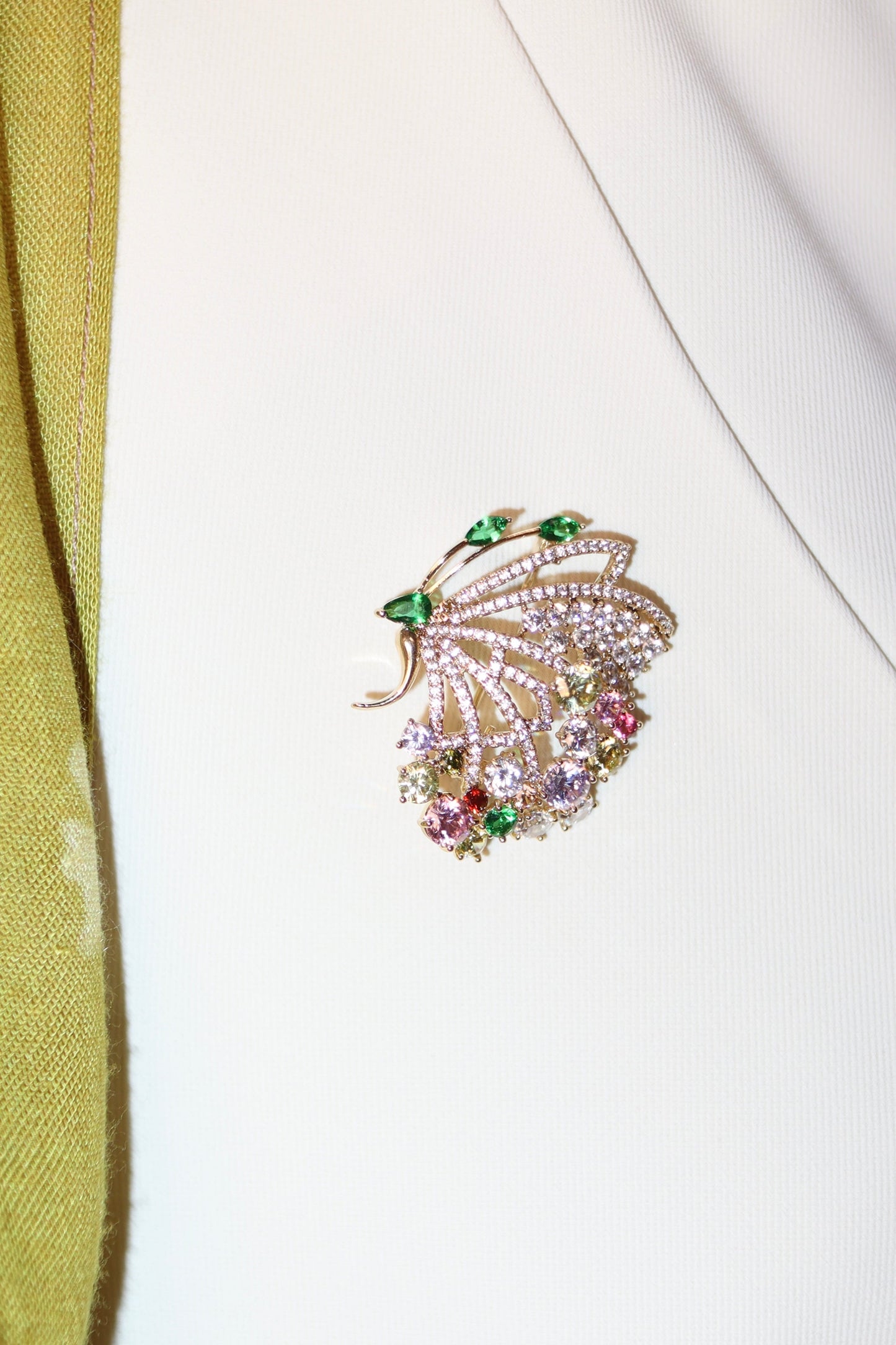 Rama Rama Drama Embellished Brooch