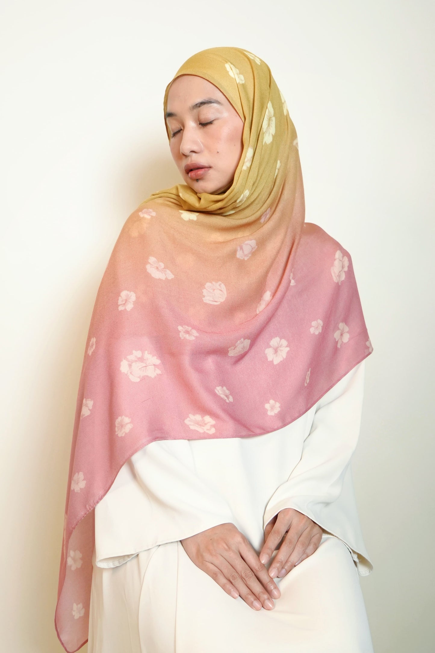 Strawberry Matcha Munge Modal Shawl