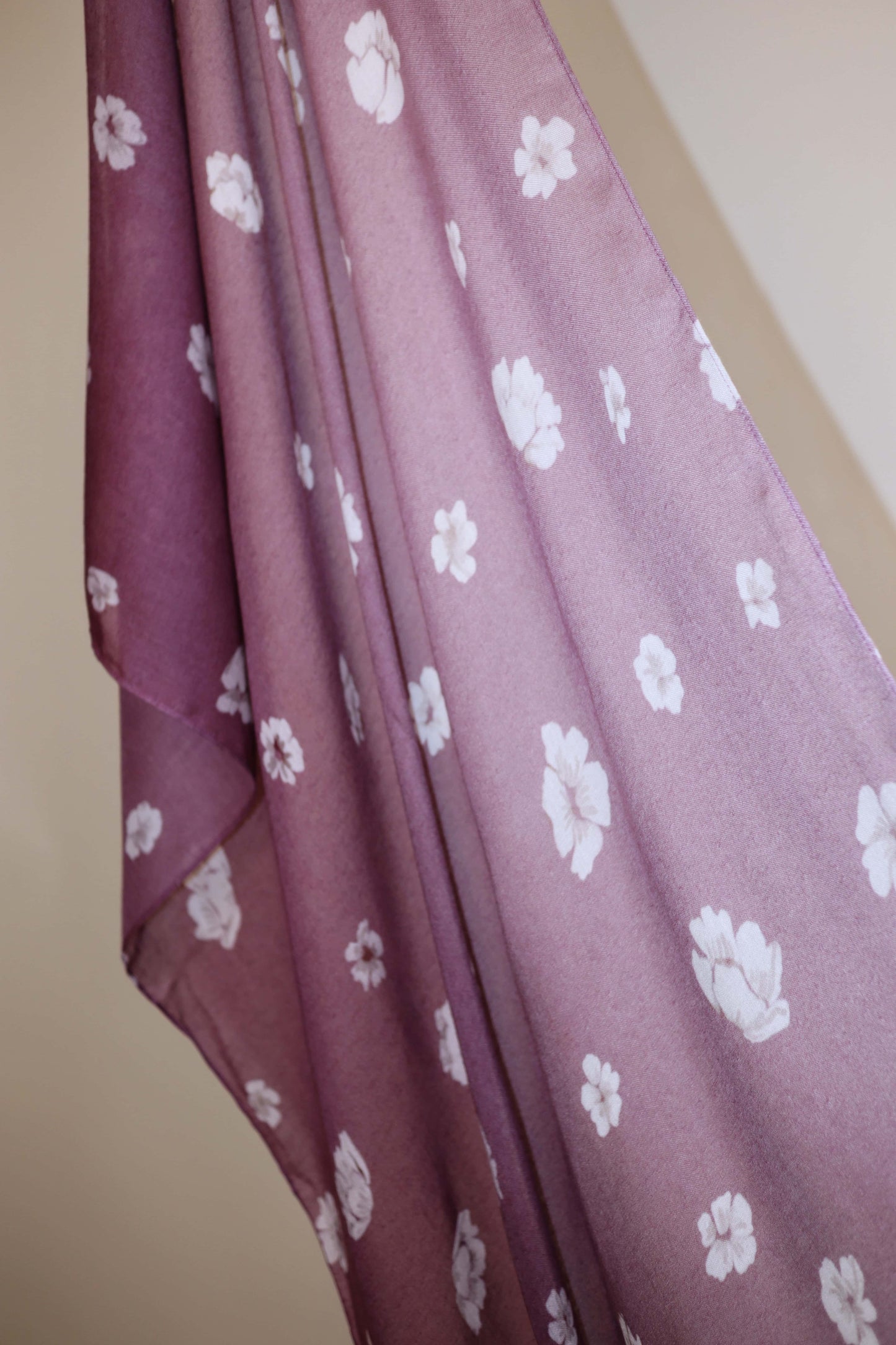 Violet Aurora Munge Modal Shawl