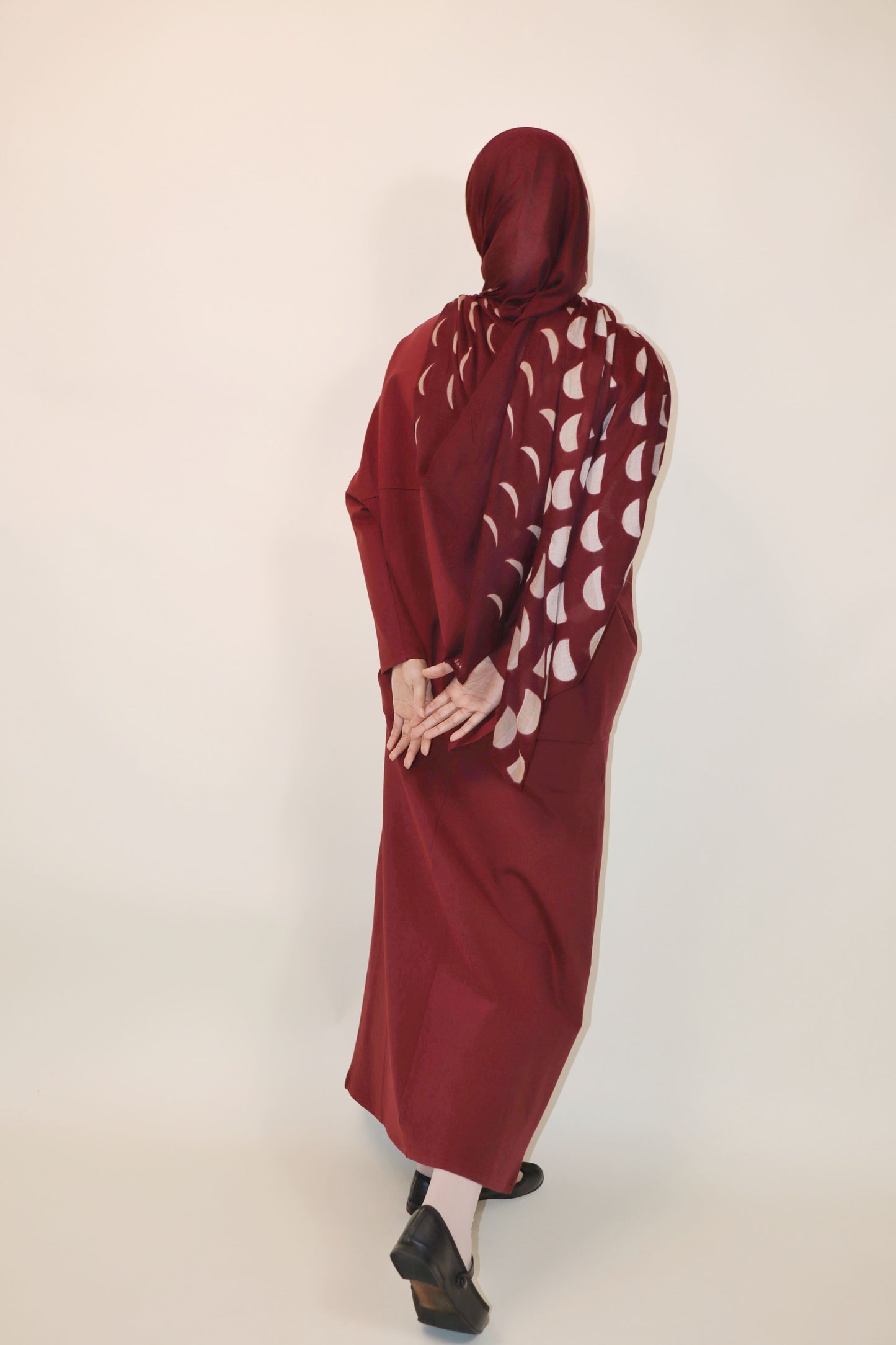 Gerhana Top in Deep Cherry