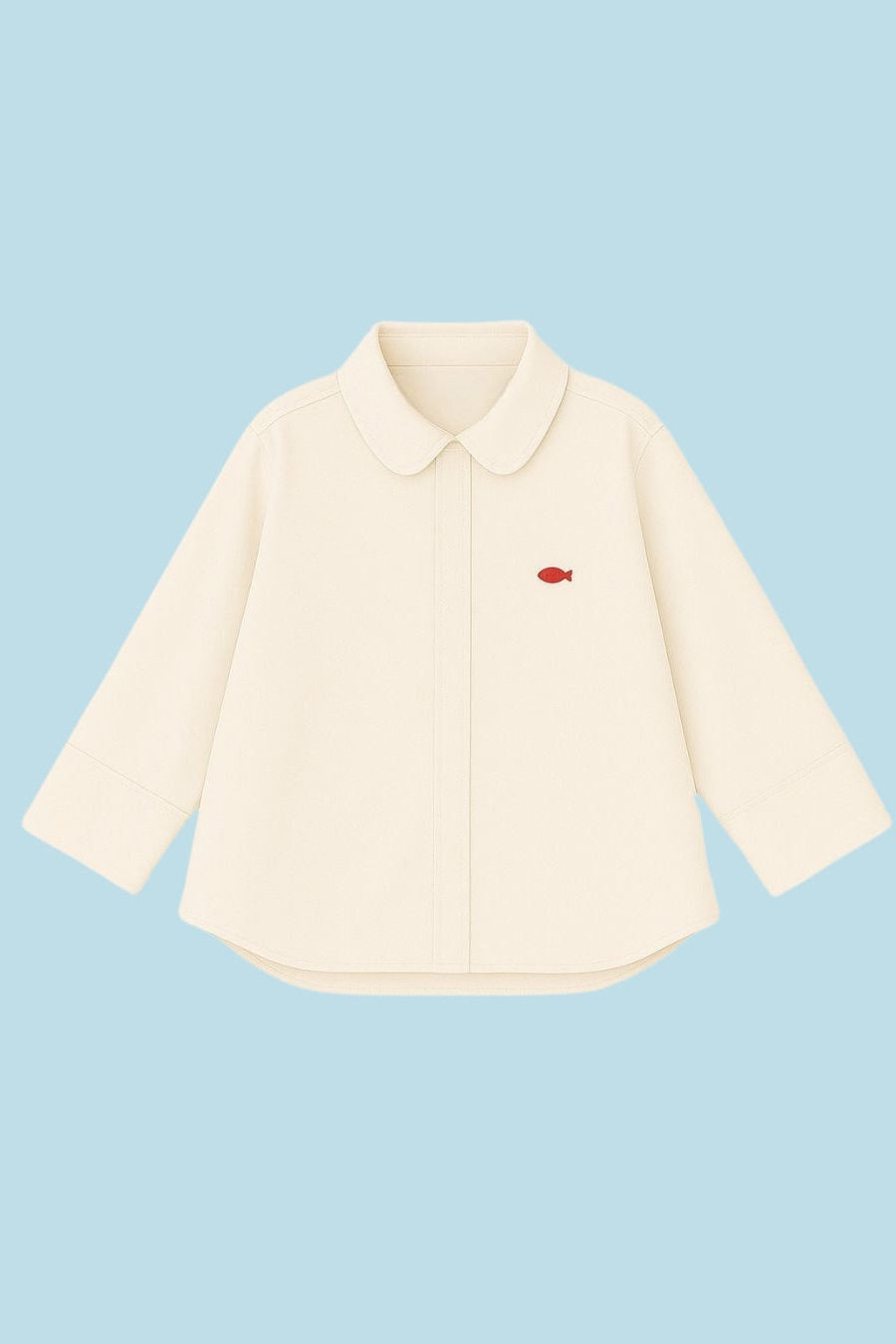 Munge Oversized Shirt in Bright White