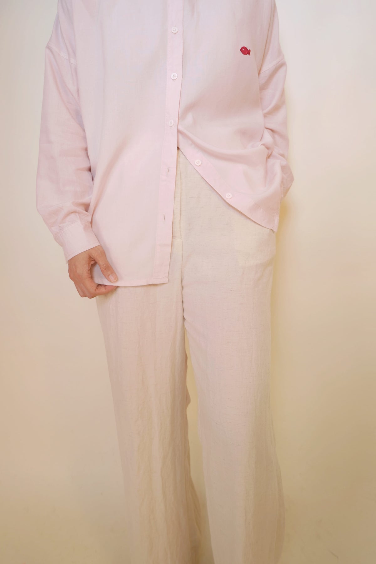 Airy Pants in Ecru