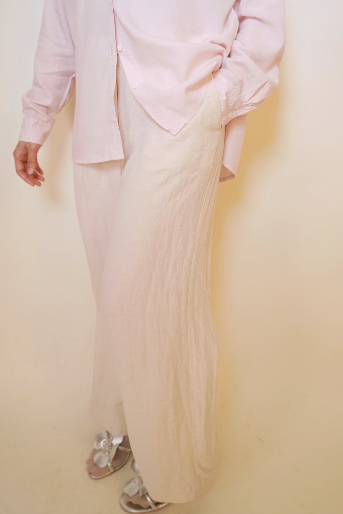 Airy Pants in Ecru