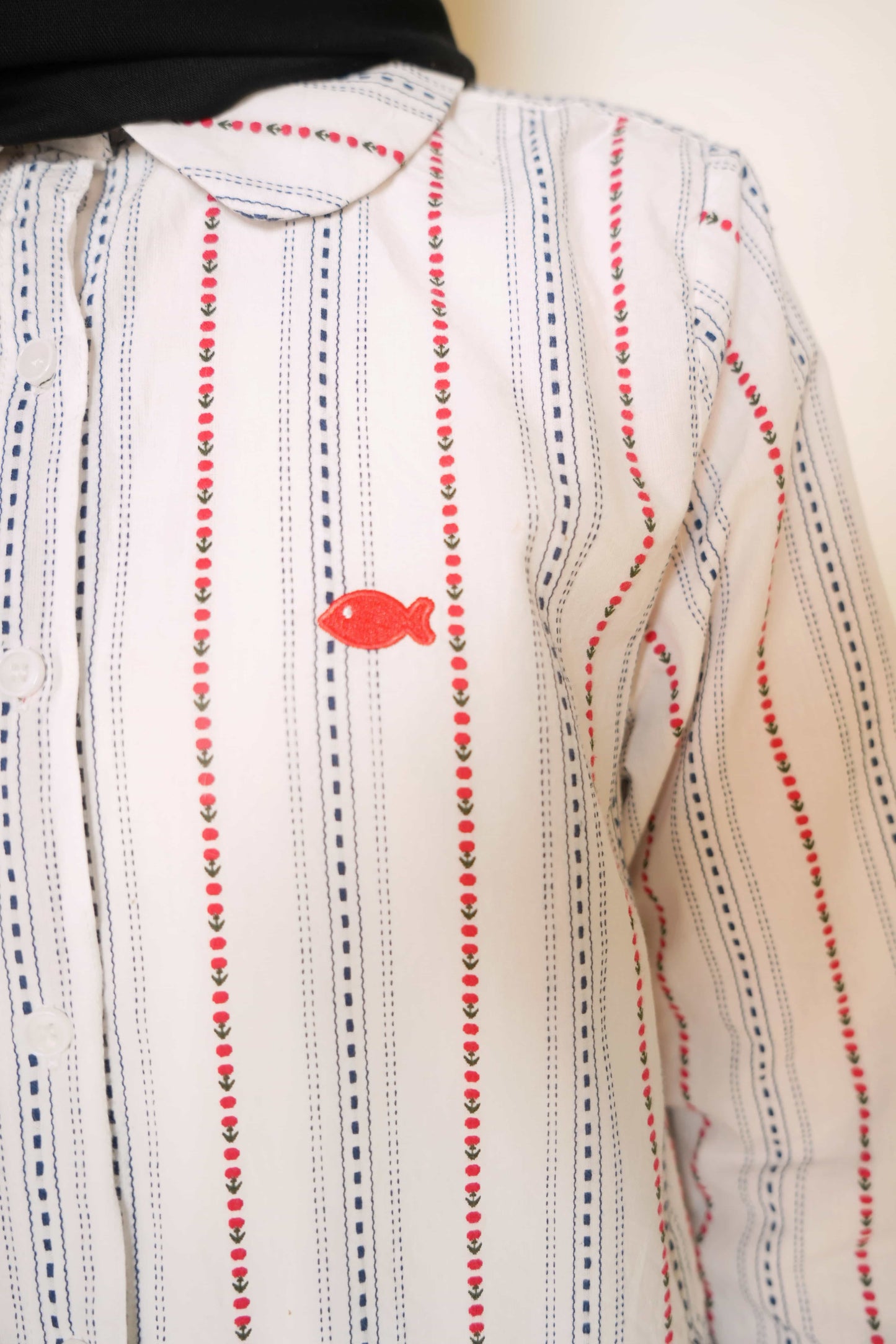 Mosaic Shirt in Apple Soda
