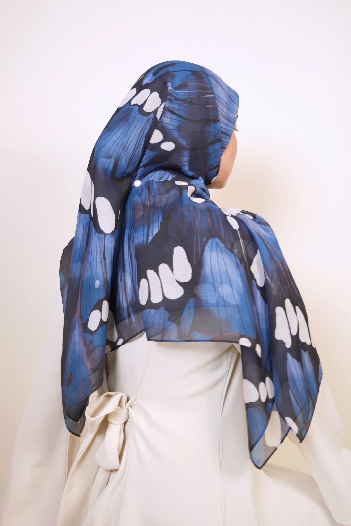Aqua Yara Square Scarf