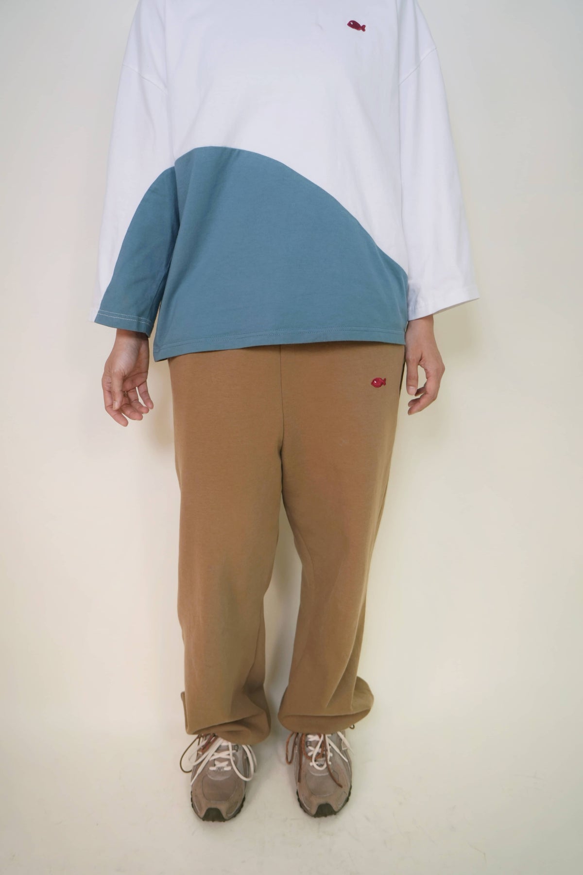 Baggy Pants in Tan Fuji
