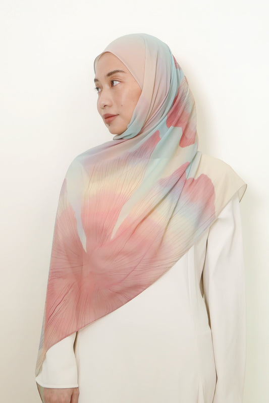 Birthday Cake Chiffon Silk Shawl
