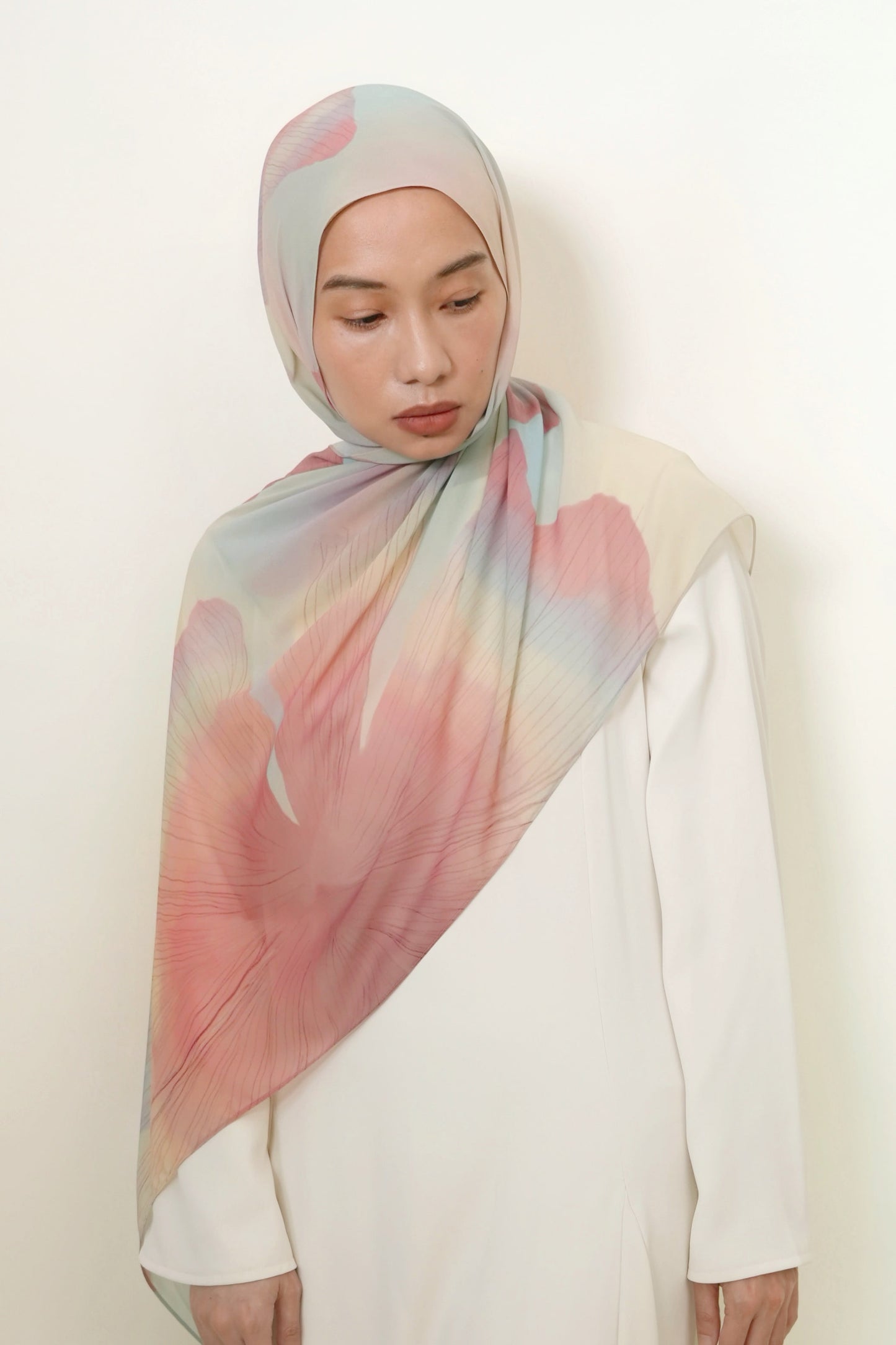 Birthday Cake Chiffon Silk Shawl