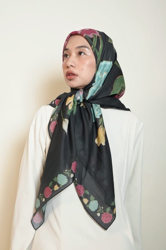 Mayang Leluhur Square Scarf