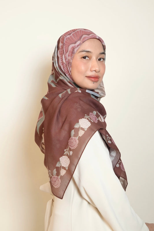 Tembaga Leluhur Square Scarf
