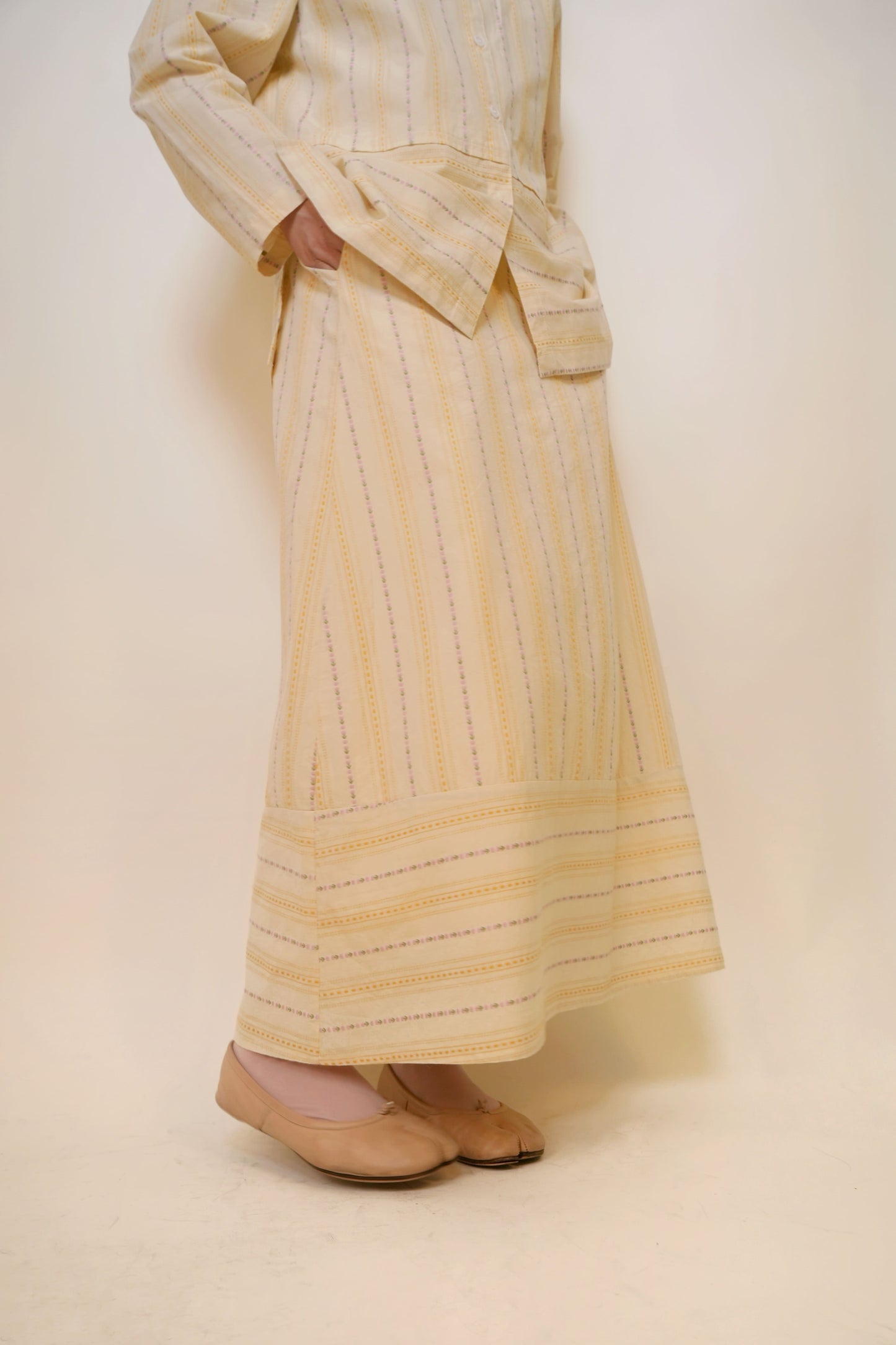 Mosaic Skirt in Whipped Butter
