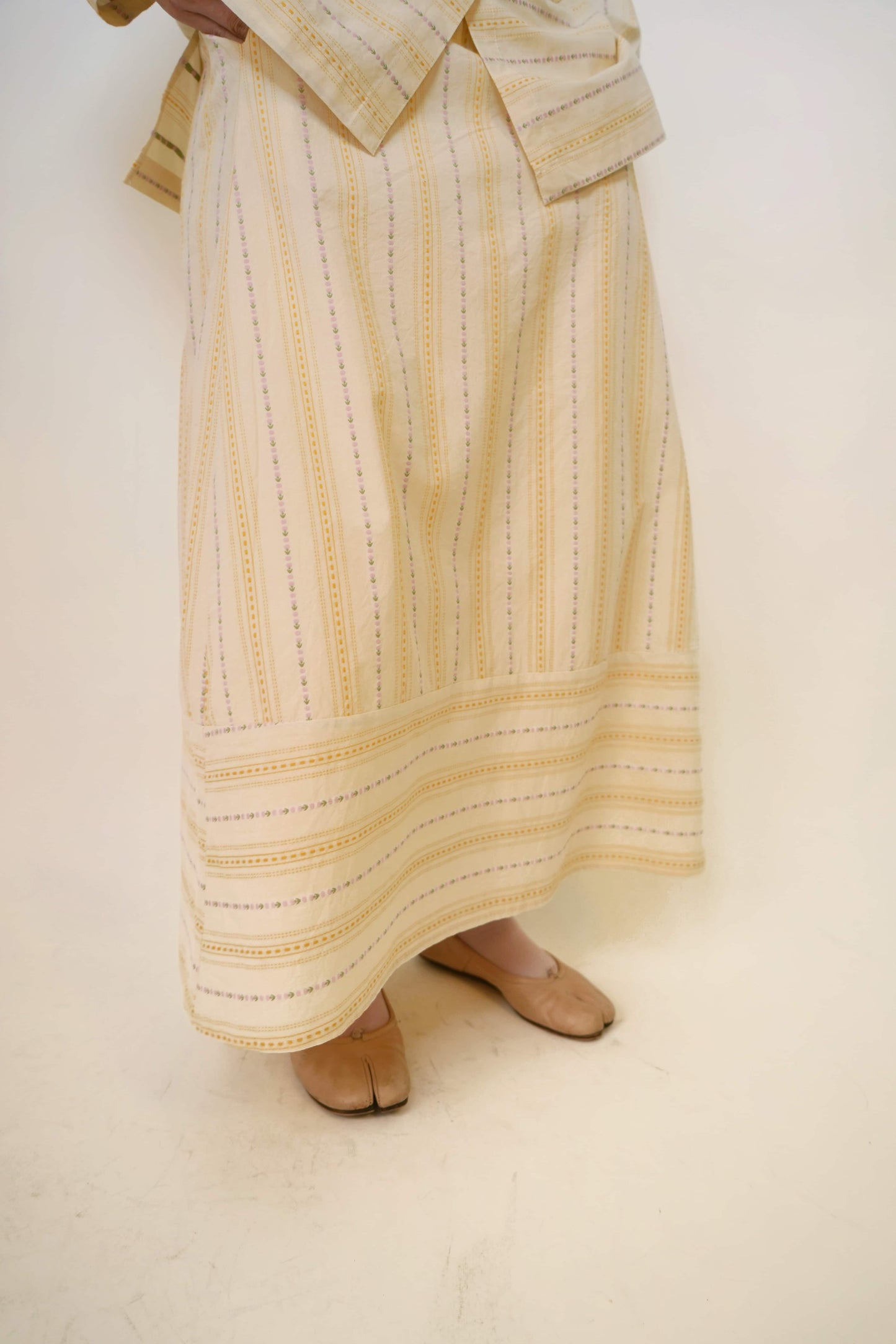 Mosaic Skirt in Whipped Butter