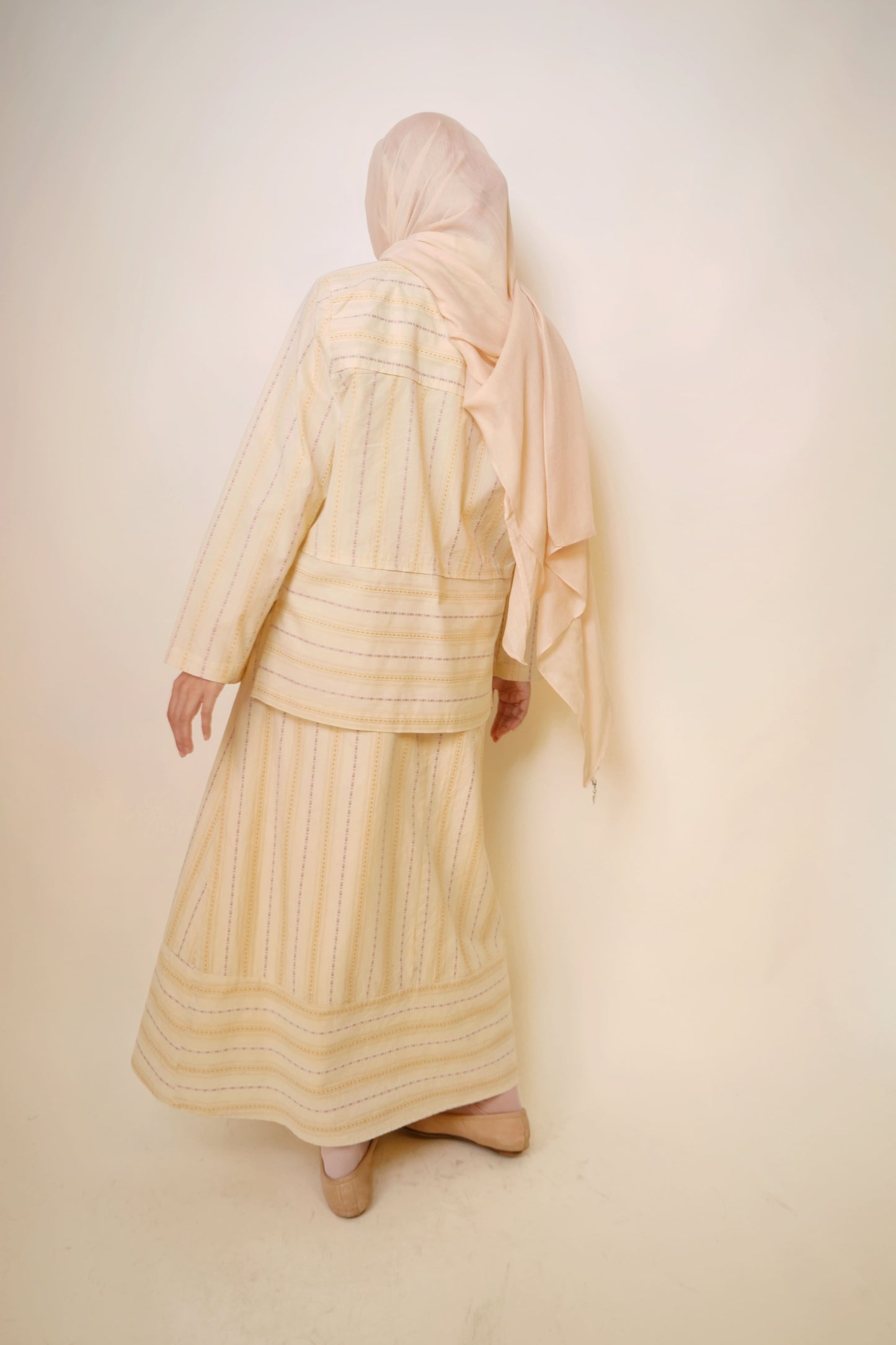 Mosaic Skirt in Whipped Butter