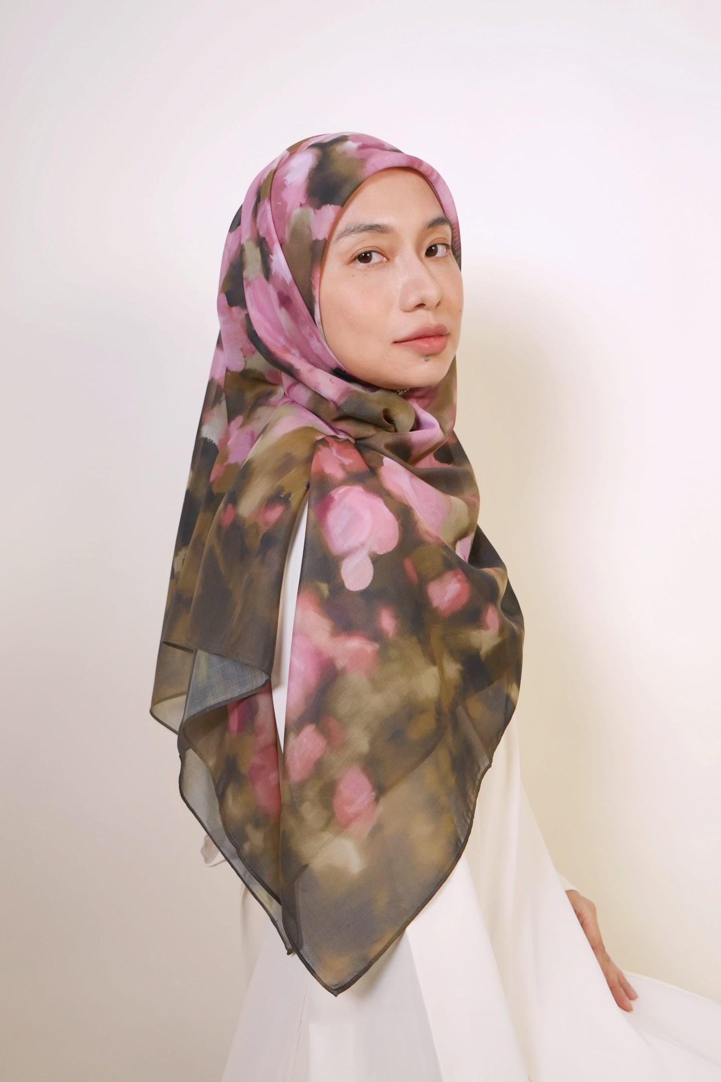 Garden Party Square Scarf