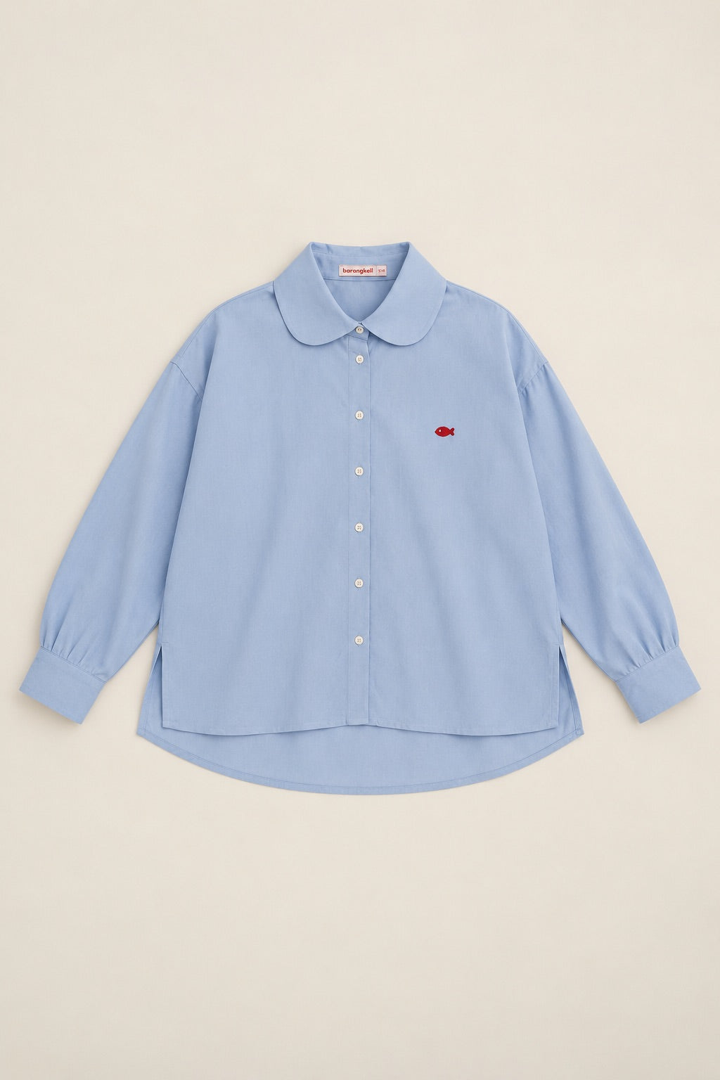 Maruno Oversized Shirt in Glacier