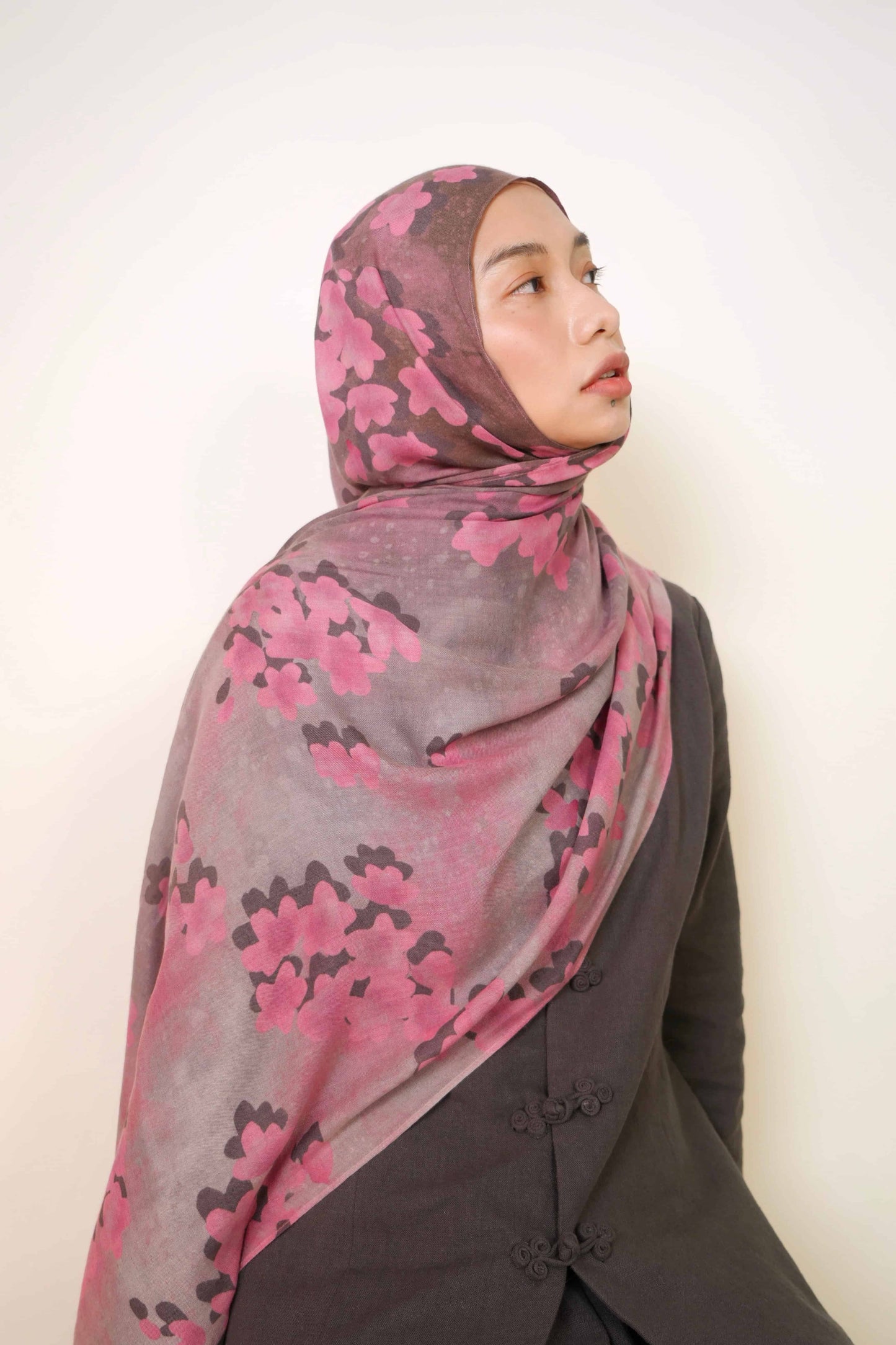 Haizakura Ombre Modal Shawl