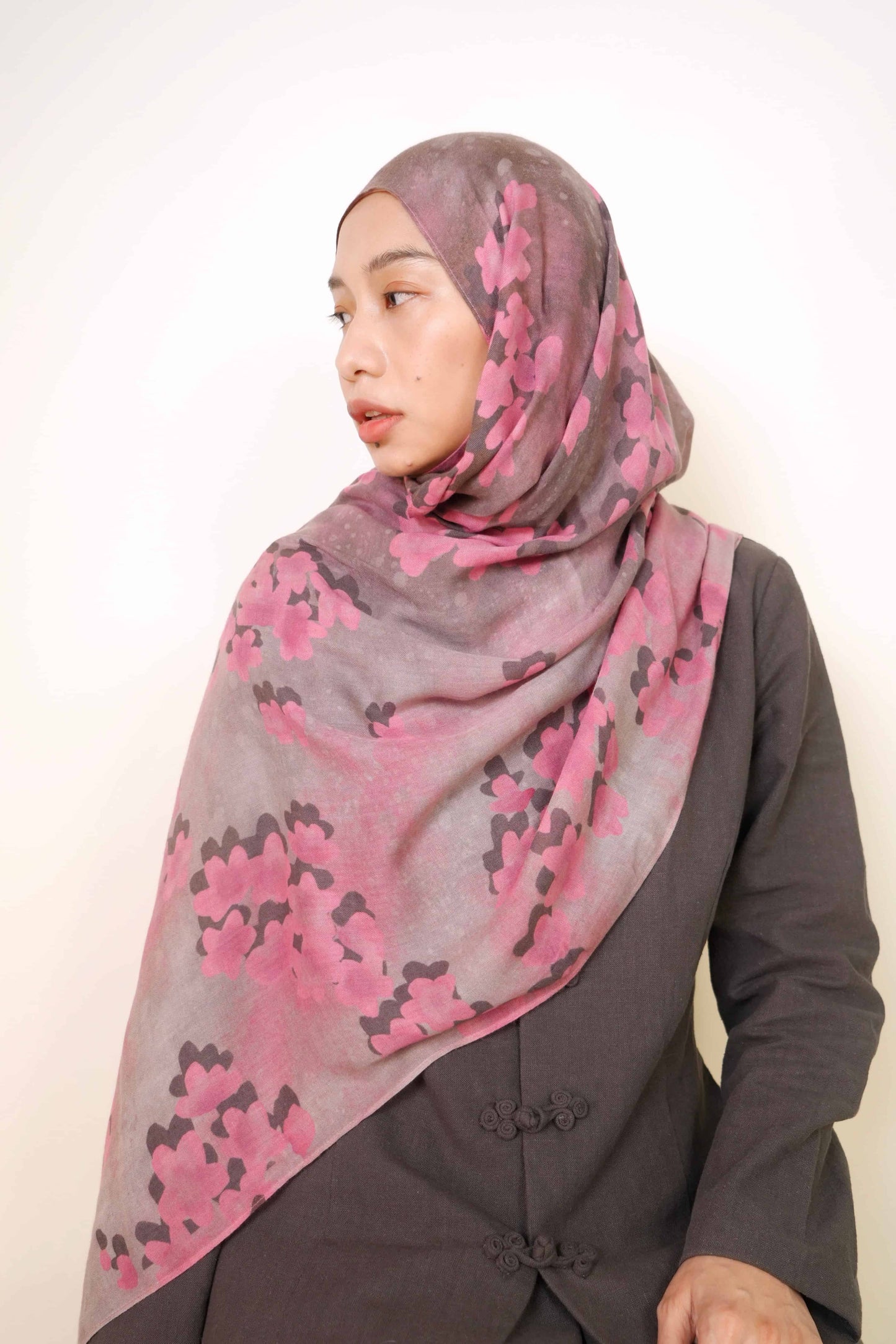 Haizakura Ombre Modal Shawl