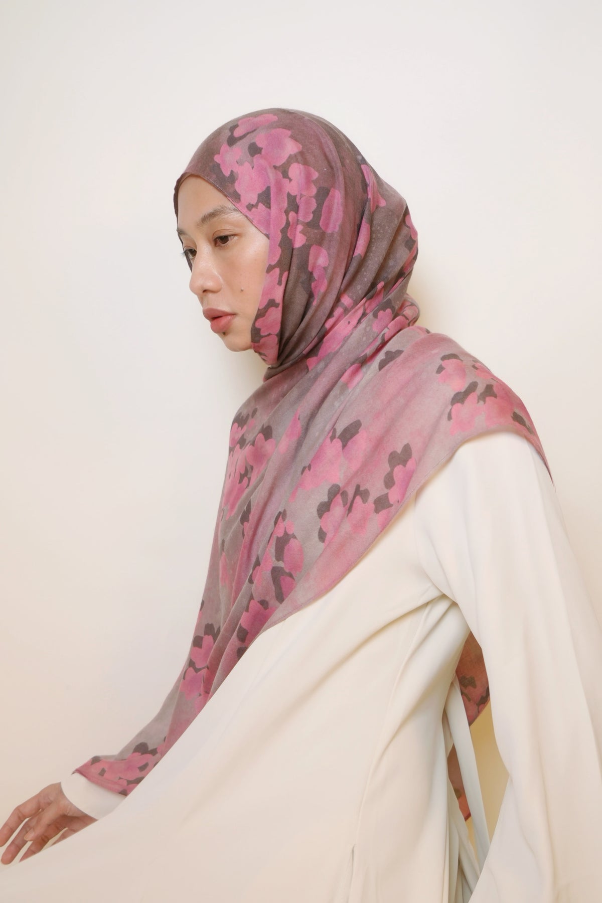 Haizakura Ombre Modal Shawl