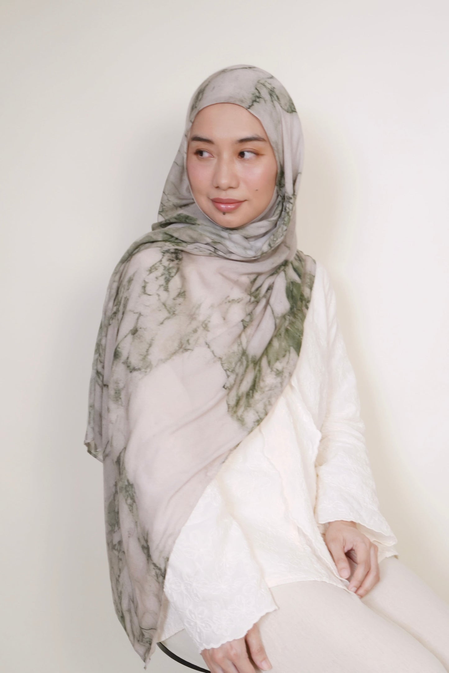 Jade Marble Modal Shawl
