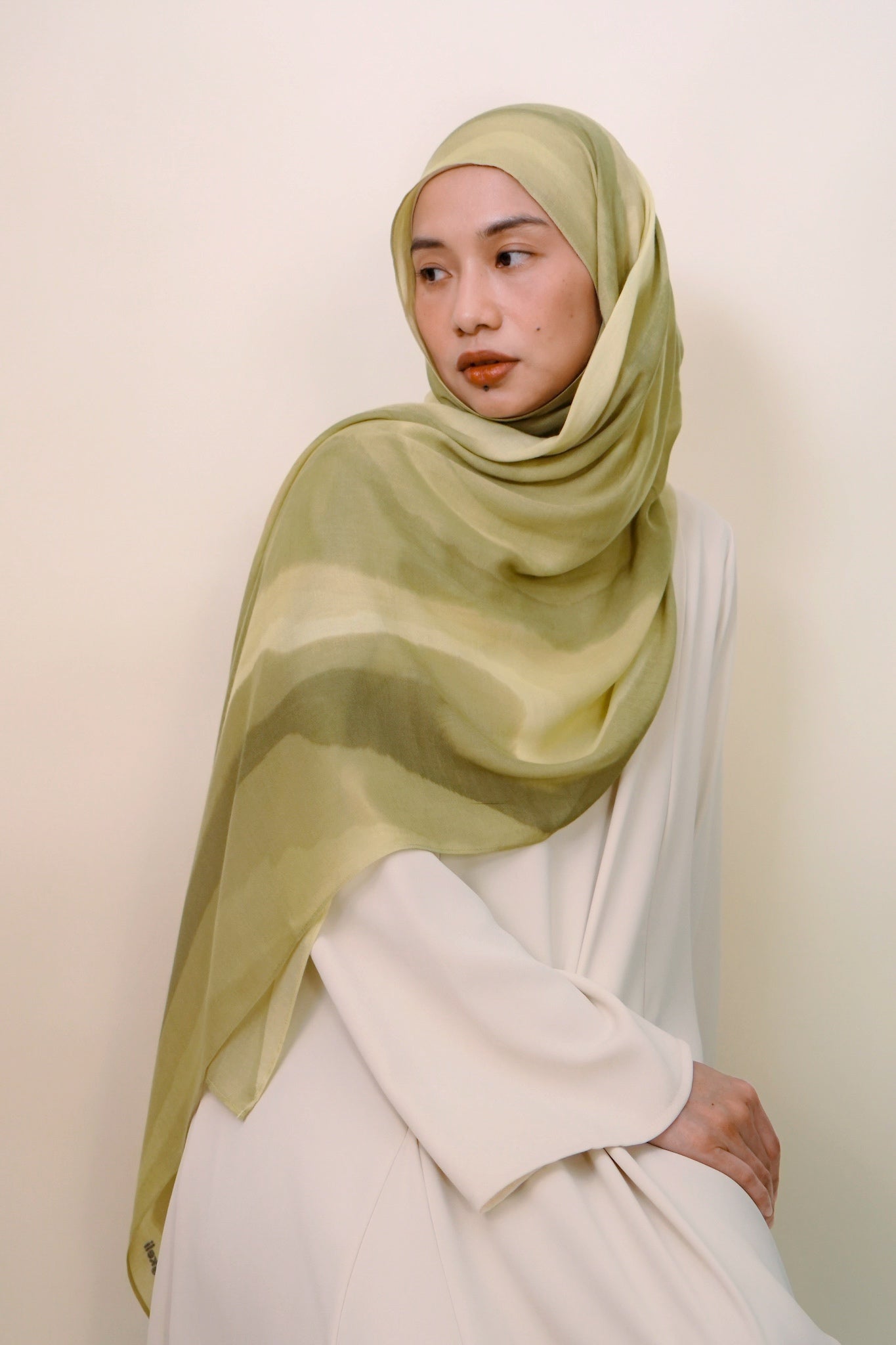 Matcha Spill Modal Shawl