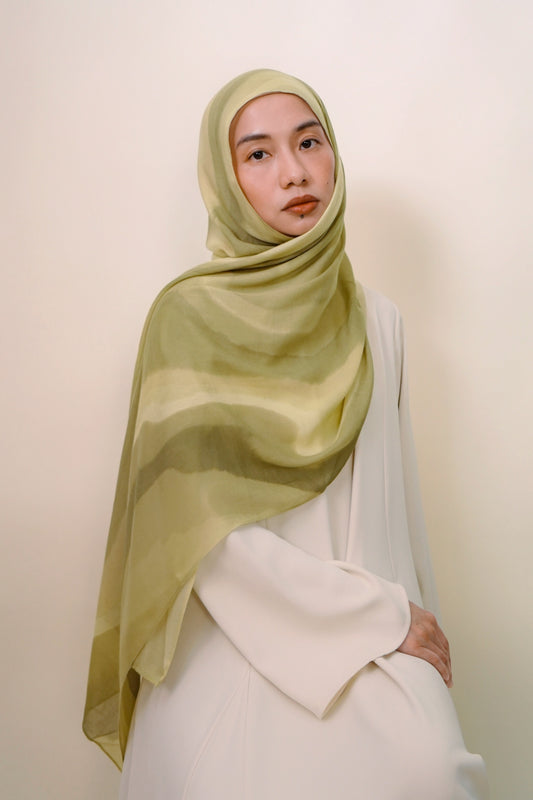 Matcha Spill Modal Shawl