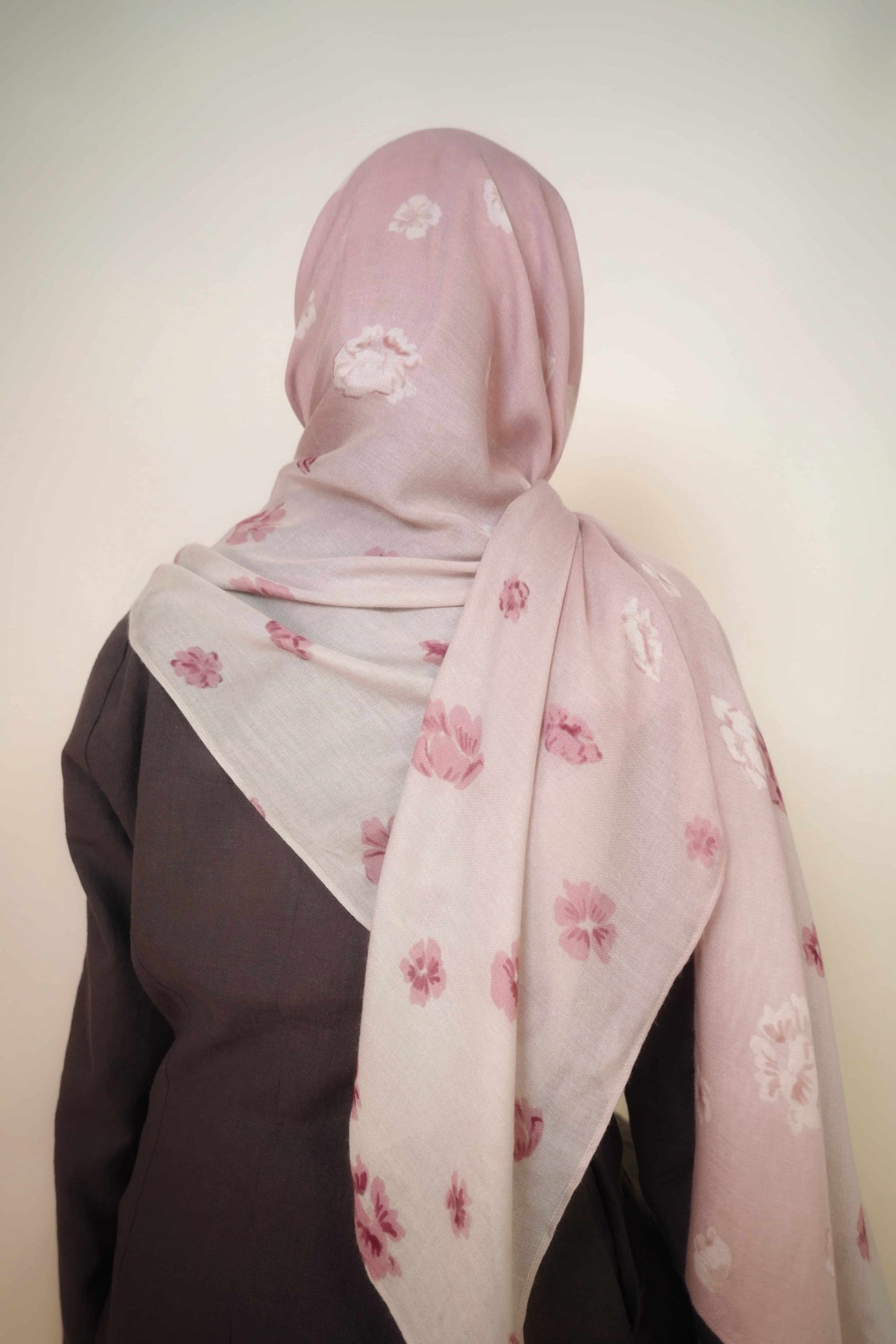 Milk Blush Ombre Modal Shawl