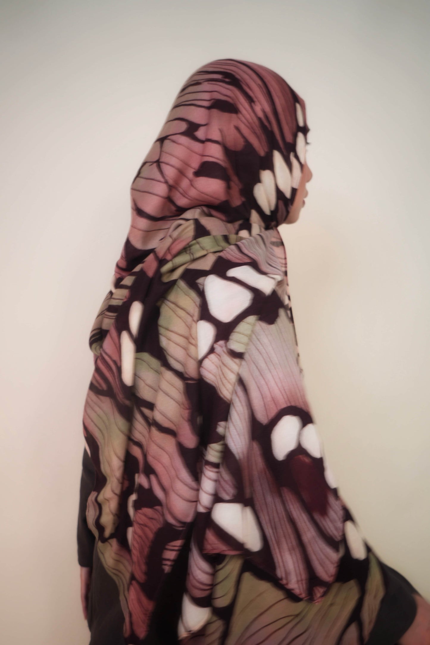 Mermaid Glaze Yara Modal Shawl