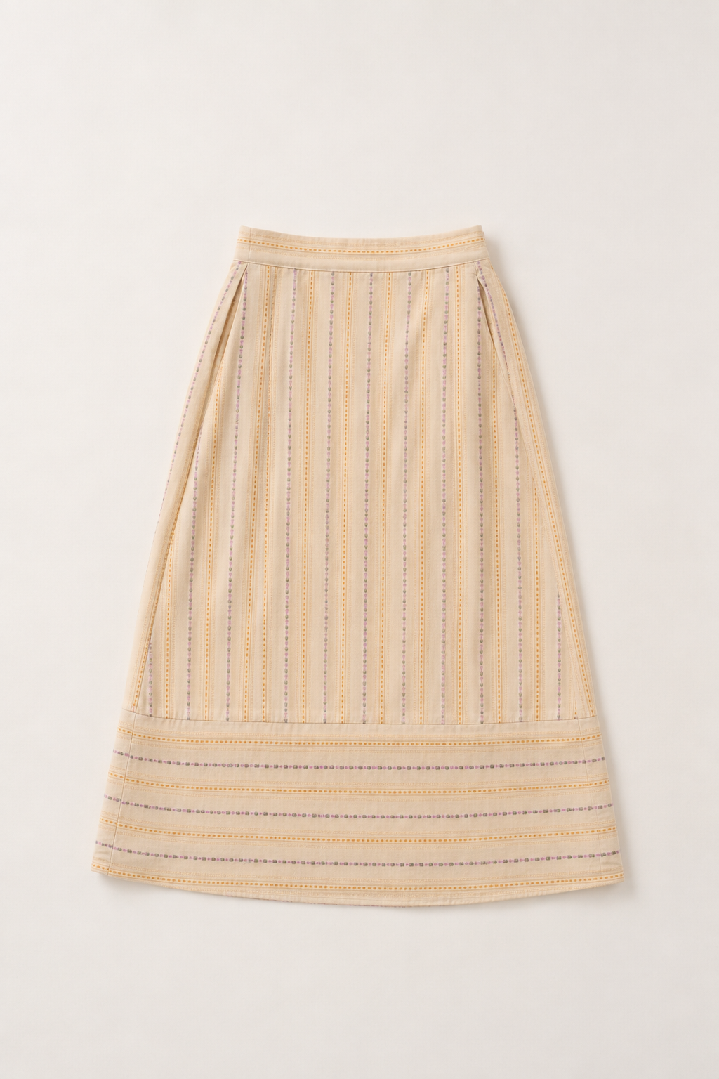 Mosaic Skirt in Whipped Butter