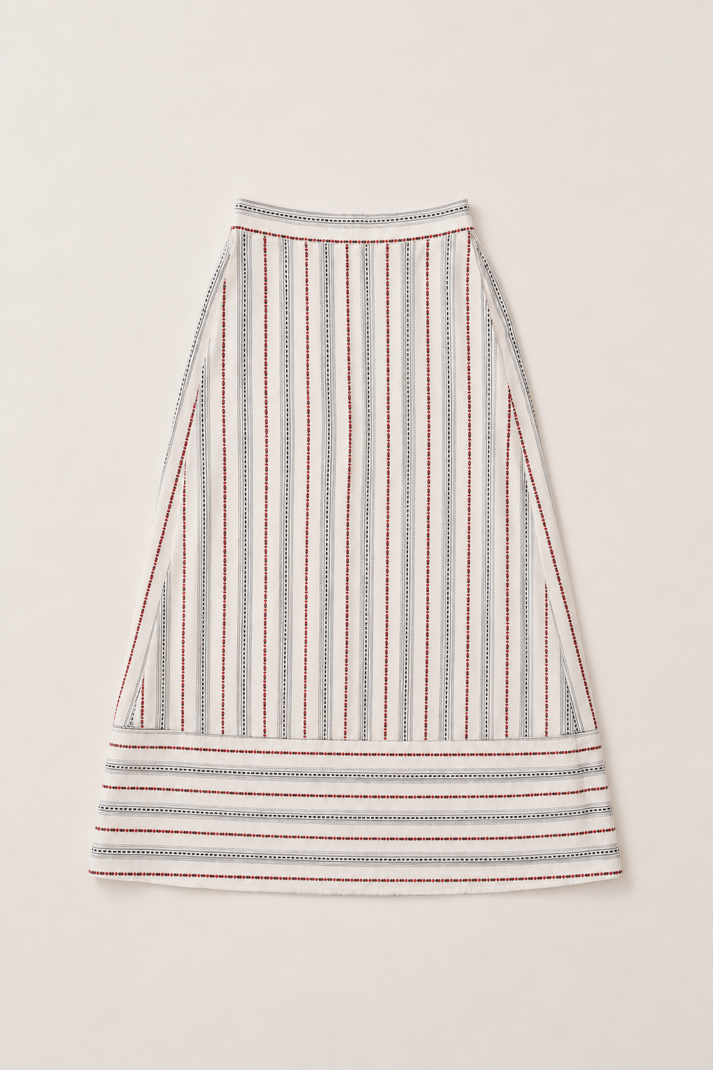 Mosaic Skirt in Apple Soda
