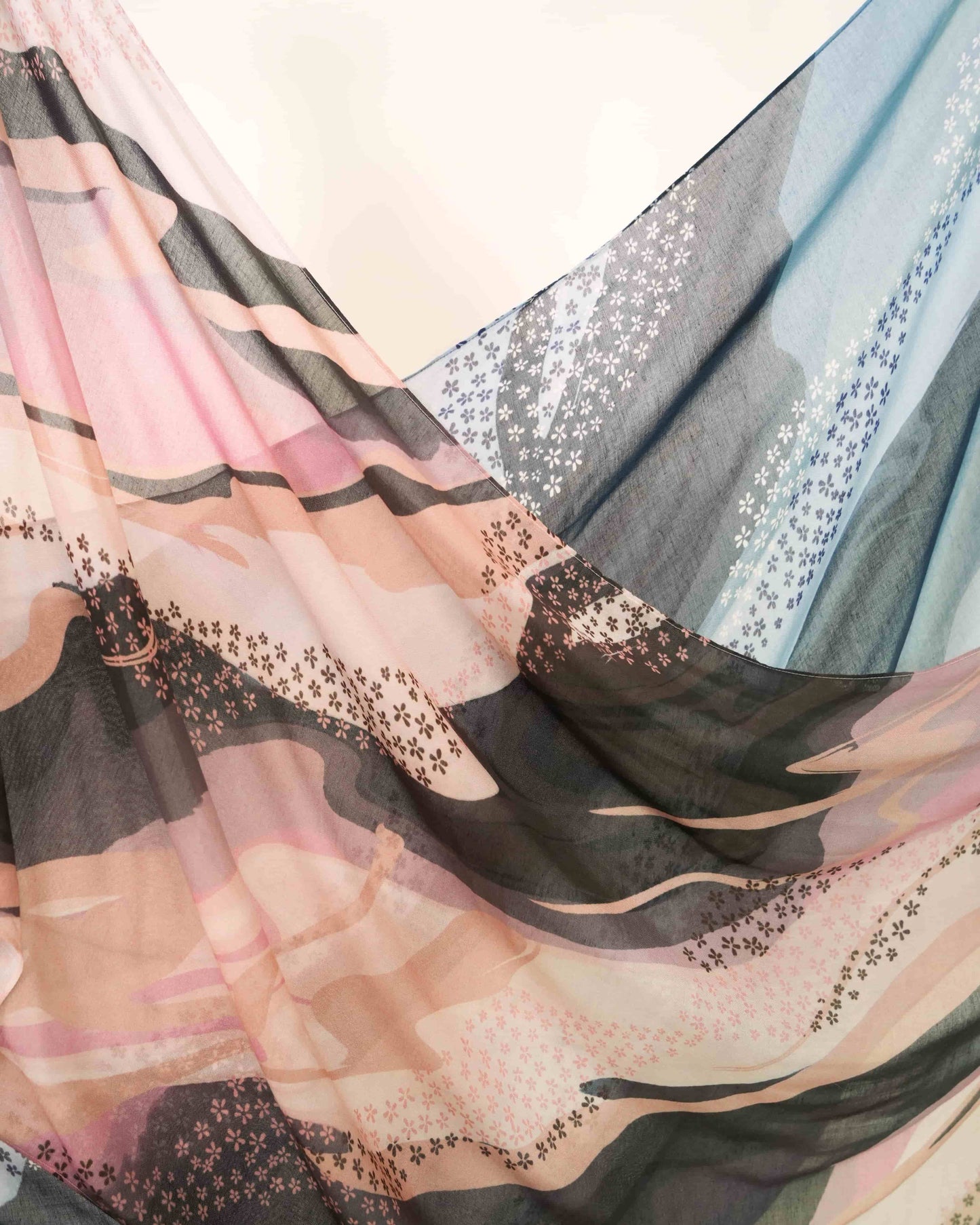 Maruno Sashiko Modal Shawl