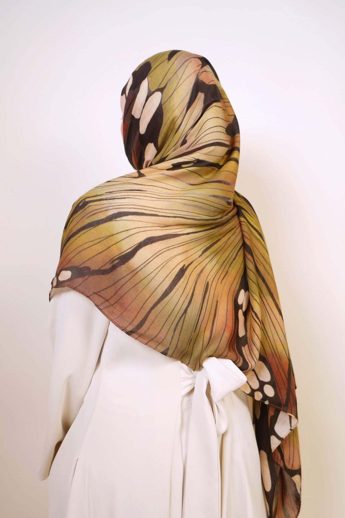 Olive Marmalde Yara Modal Shawl