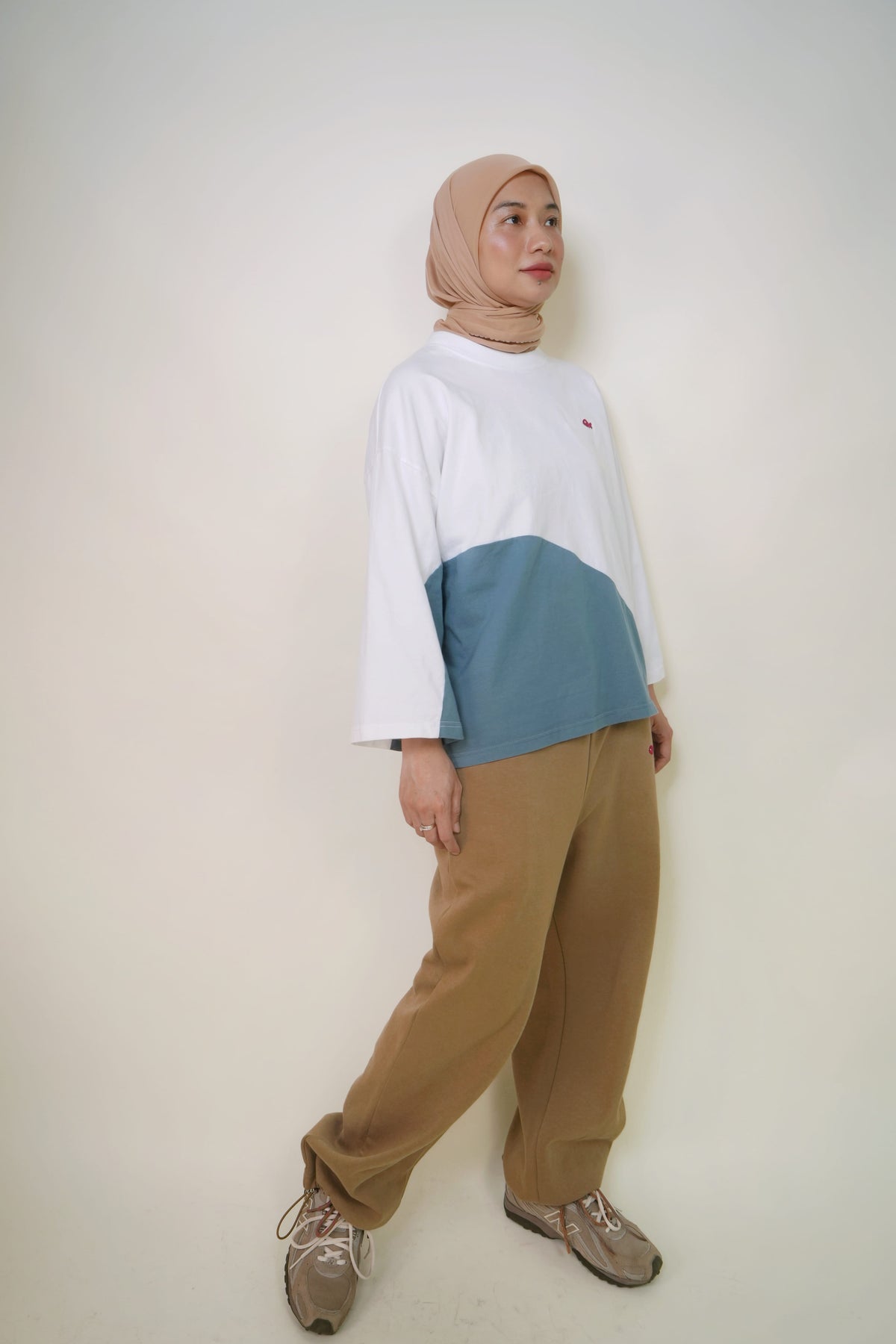 Baggy Pants in Tan Fuji