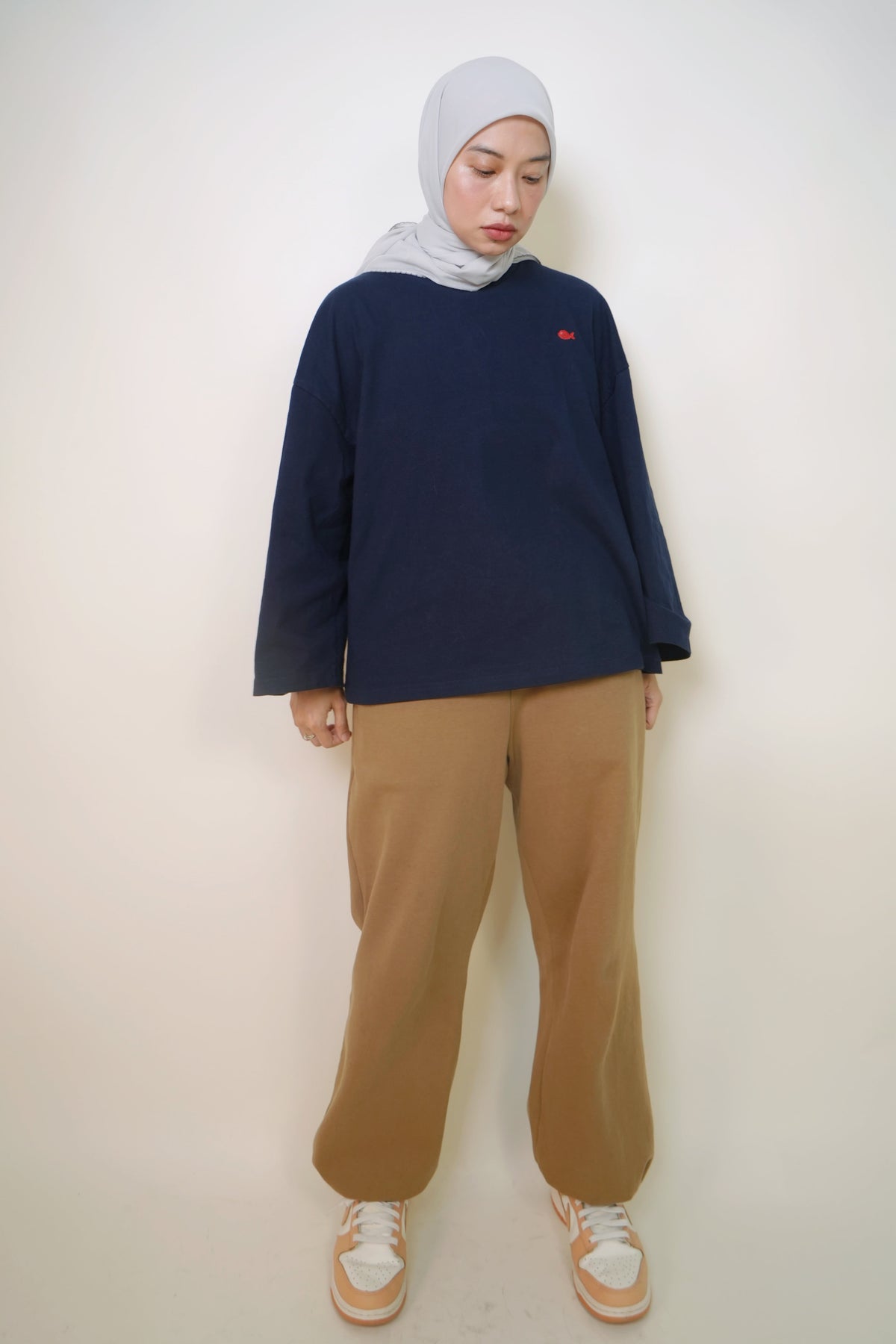 Baggy Pants in Tan Fuji
