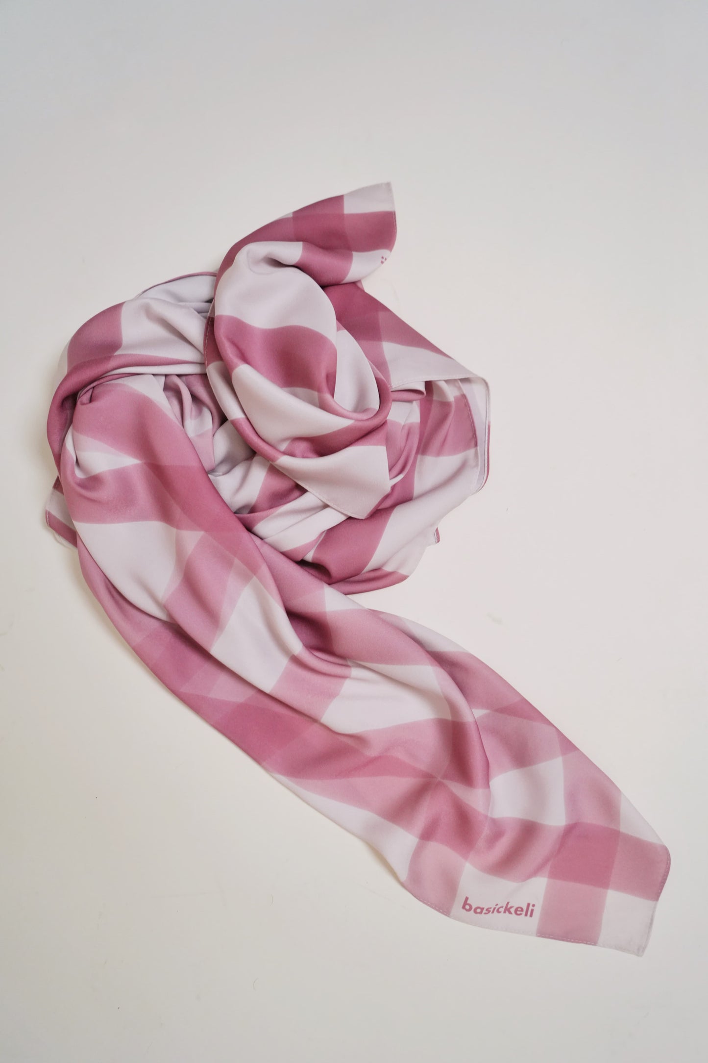 Pink Glow Square Scarf