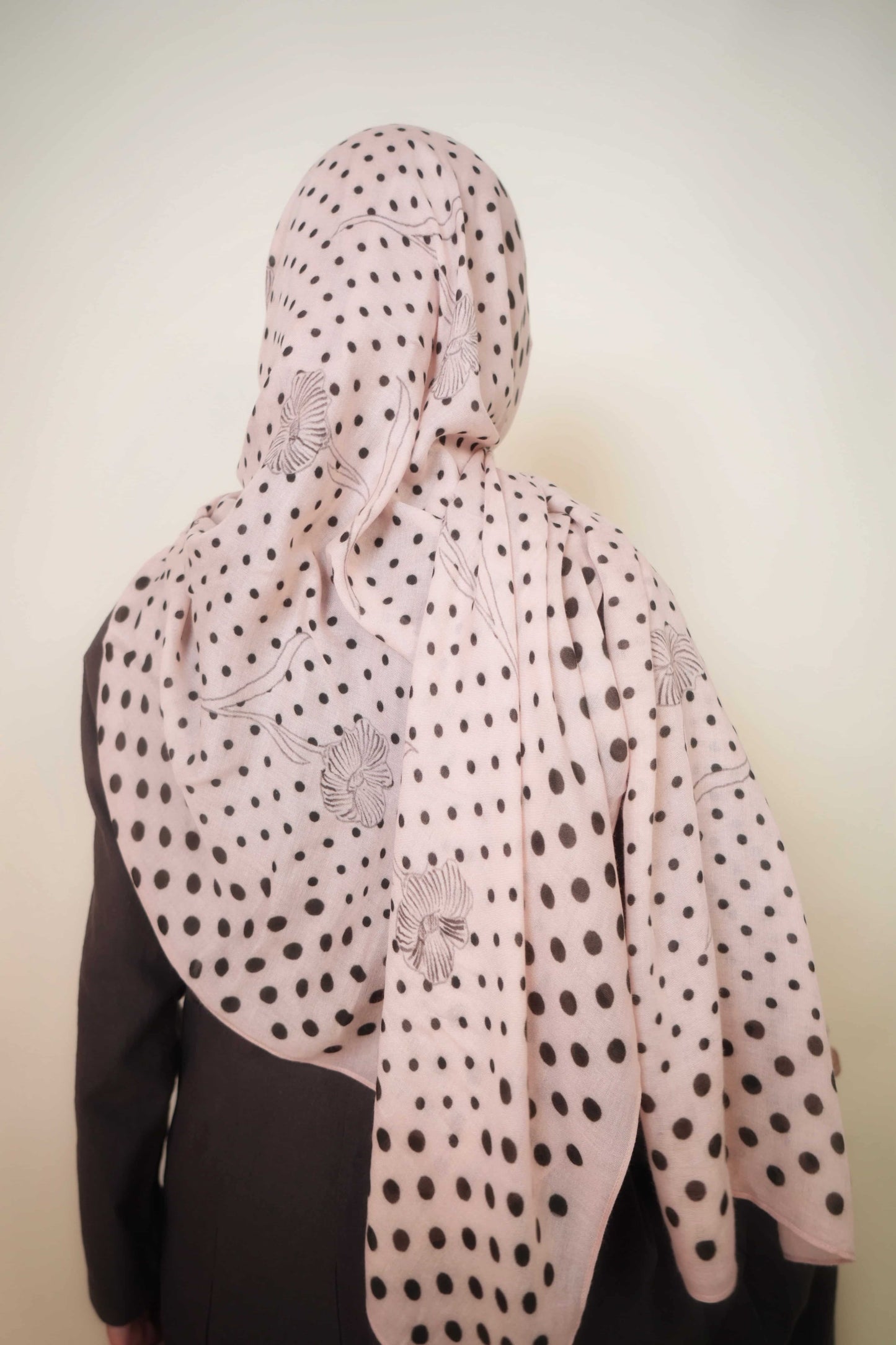 Polka Dot Munge Modal in Porcelain