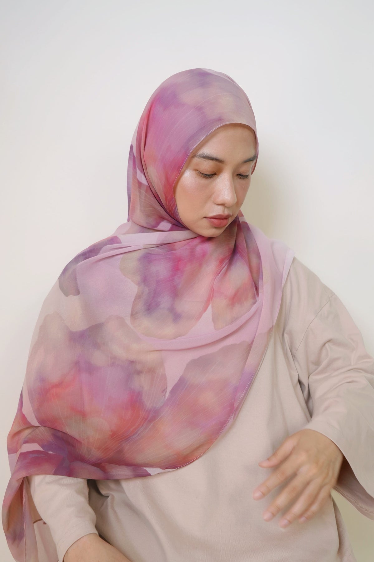 Prism Munge Chiffon Silk