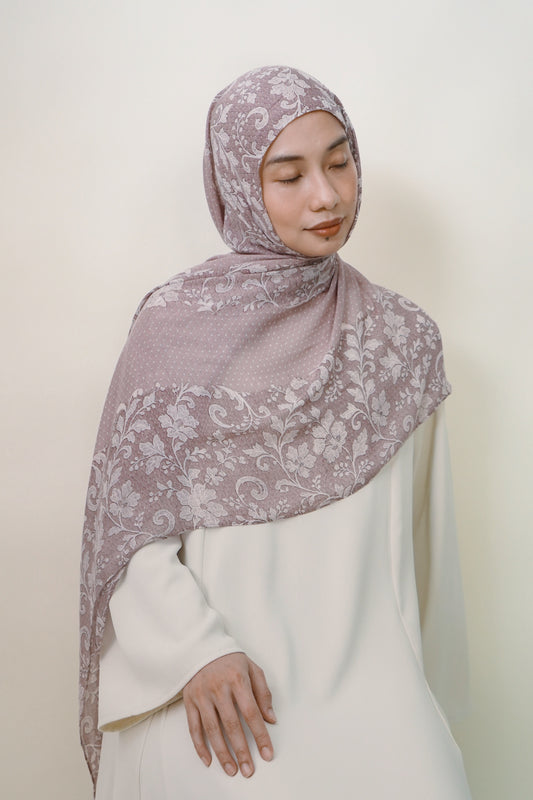 Queen of Lace Modal in Dusty Pink Purple